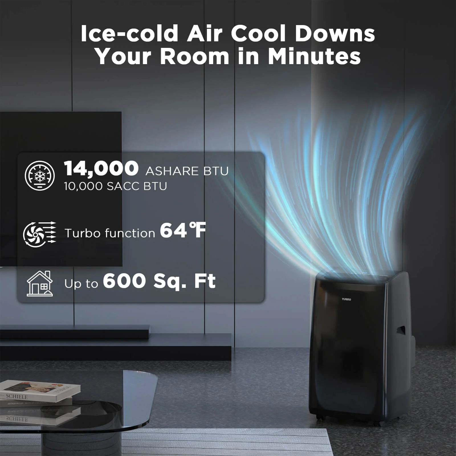 Greenland 14,000 BTU WiFi Portable Air Conditioner - Image 2