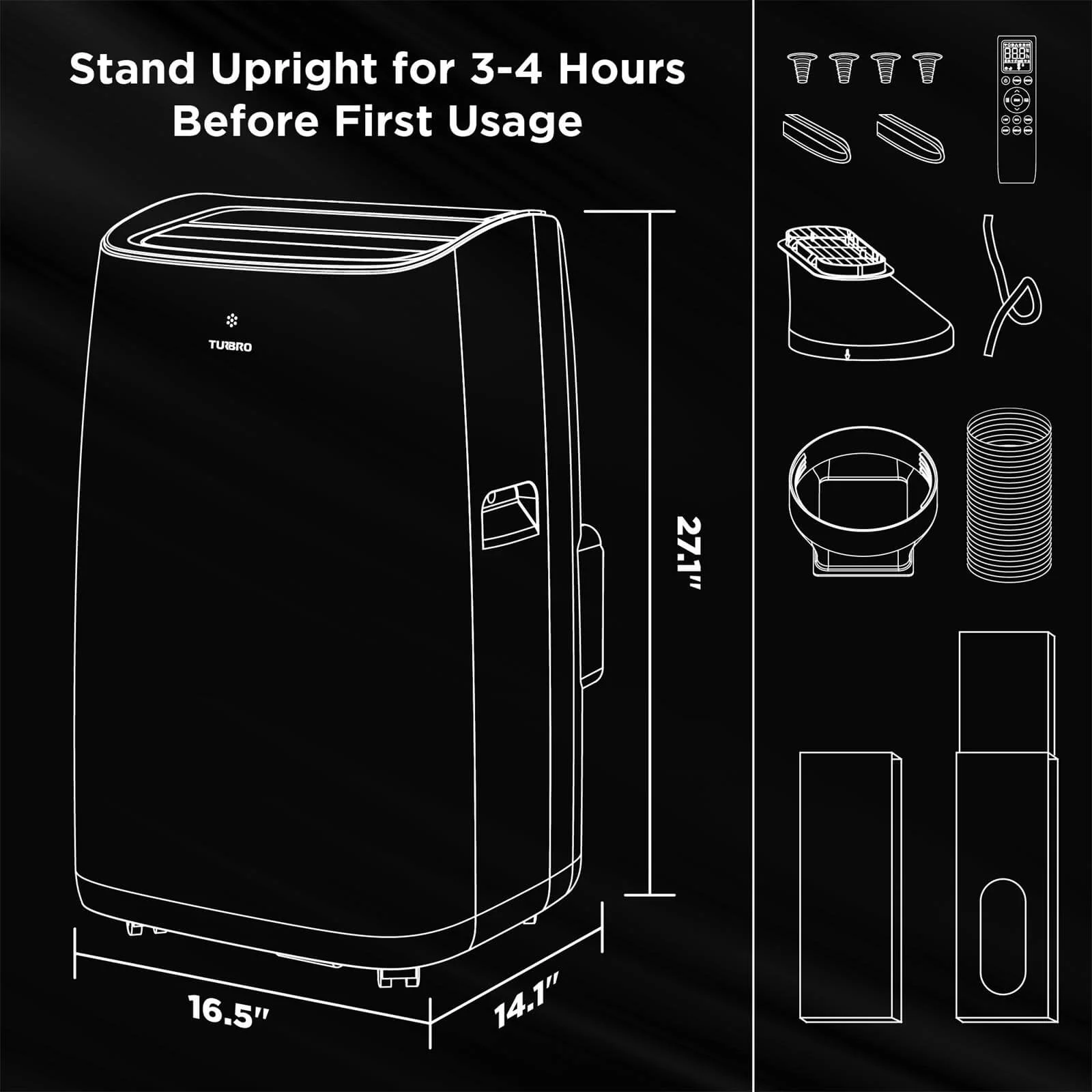 Greenland 14,000 BTU WiFi Portable Air Conditioner - Image 7