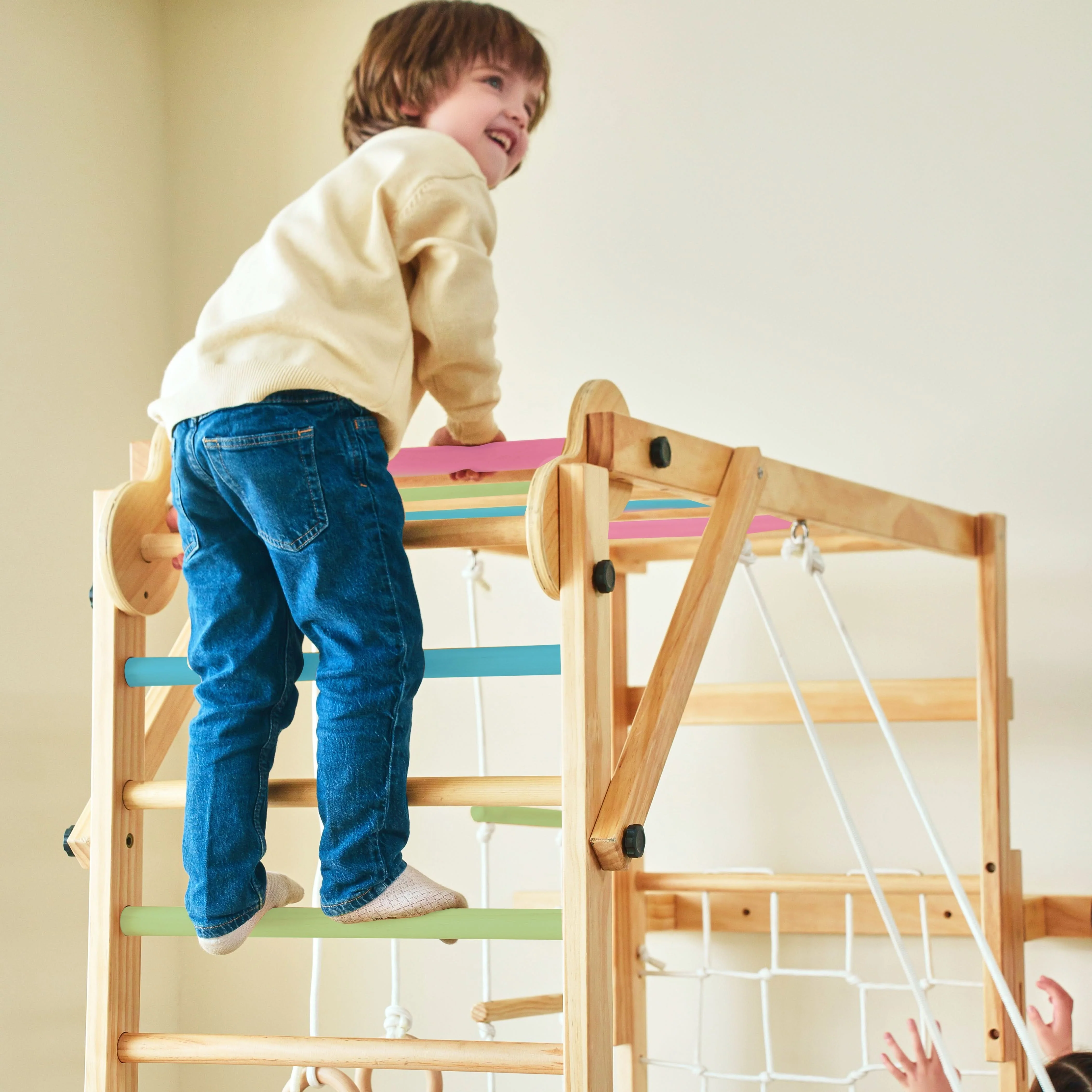 Grove | Foldable Jungle Gym - Wall Mounted - Color Bars - Image 3
