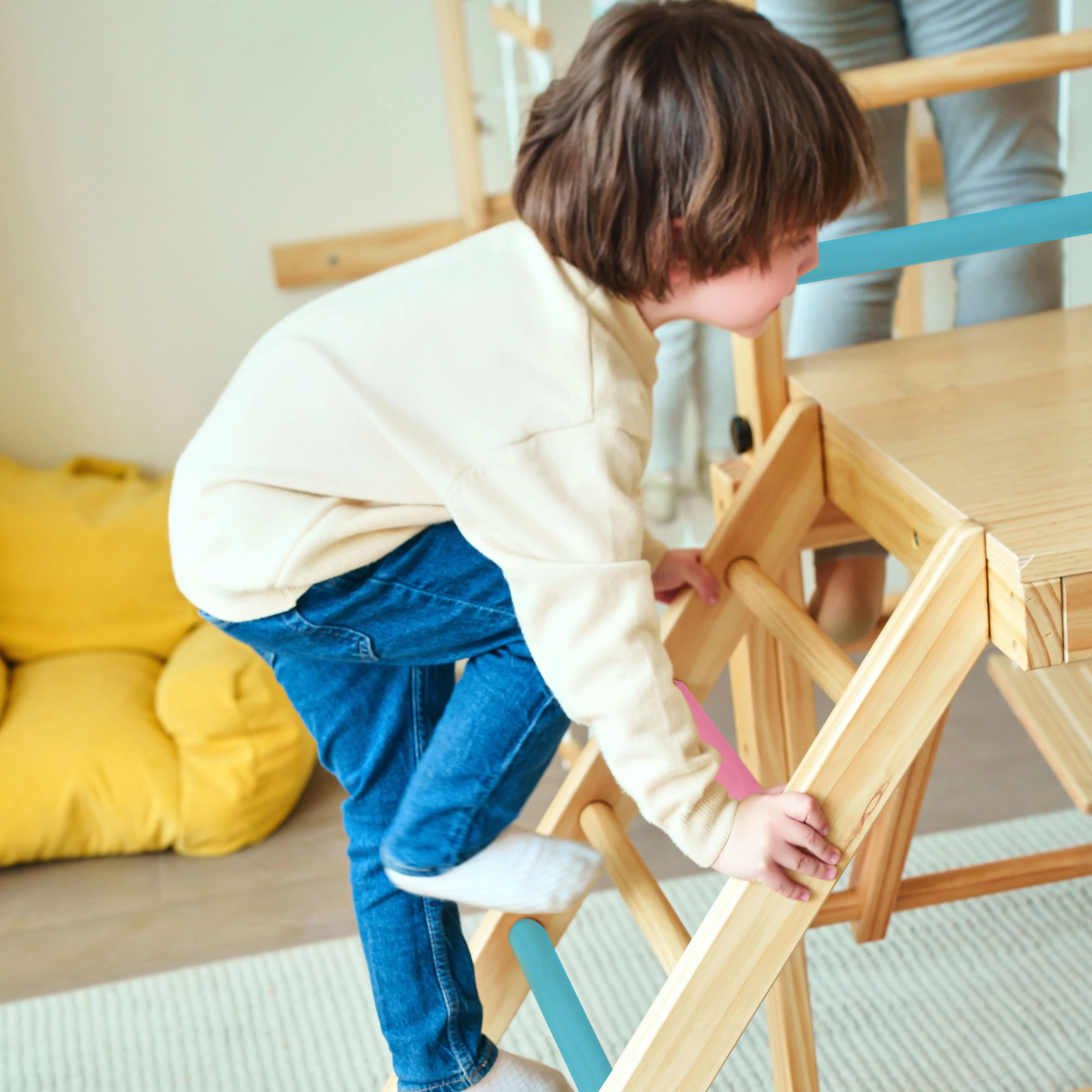 Grove | Foldable Jungle Gym - Wall Mounted - Color Bars - Image 4