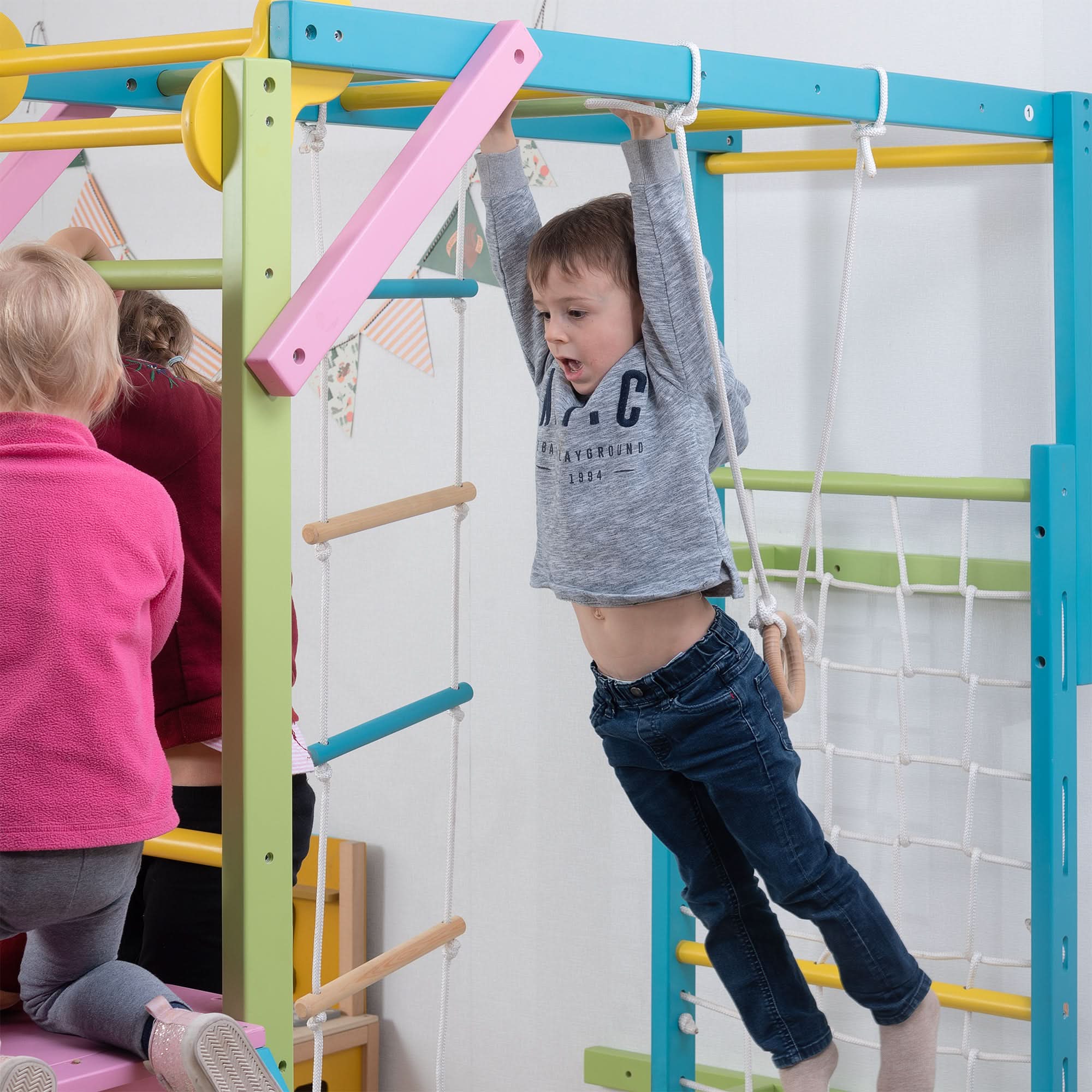 Grove | Foldable Jungle Gym - Wall Mounted - Rainbow - Image 10