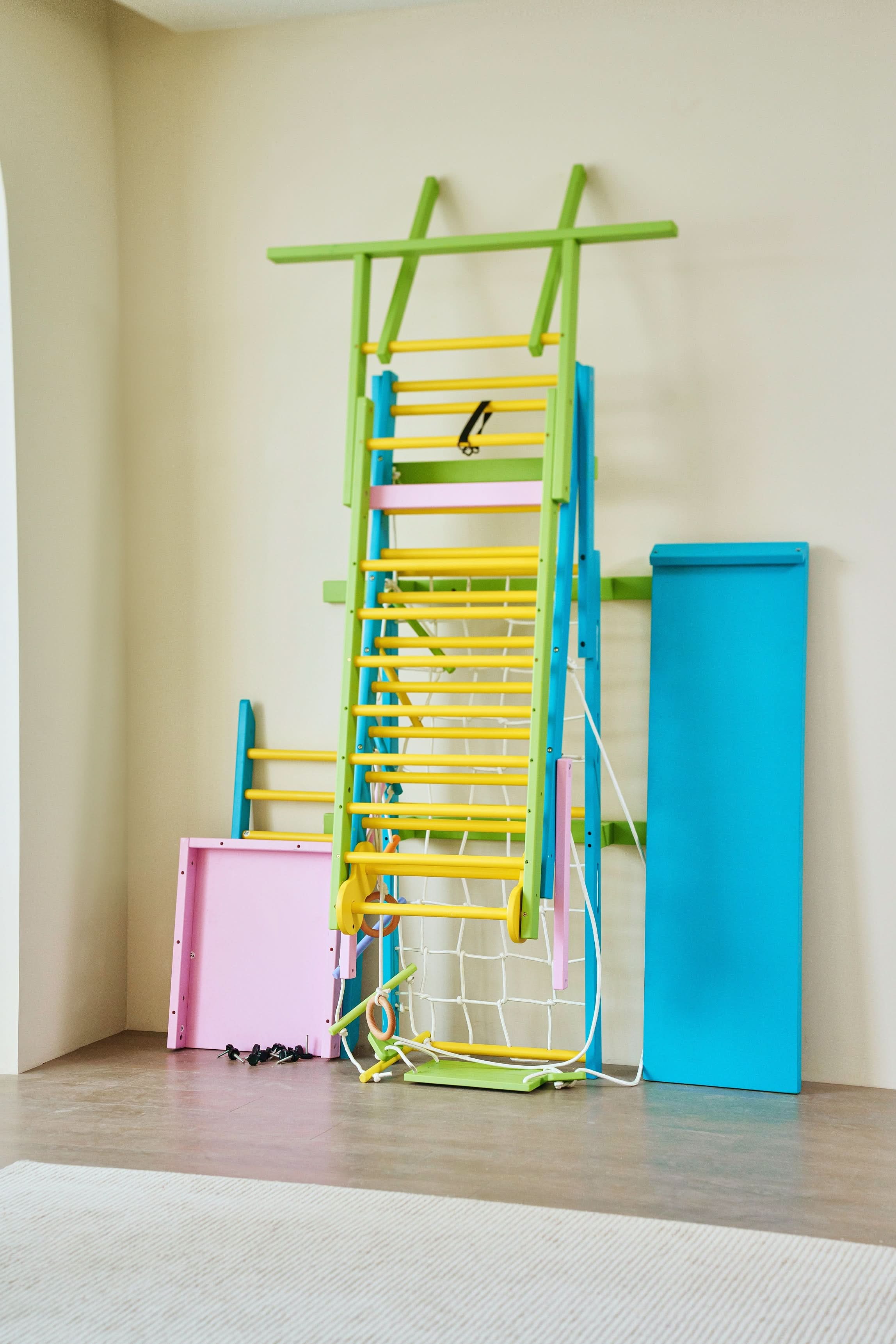 Grove | Foldable Jungle Gym - Wall Mounted - Rainbow - Image 5