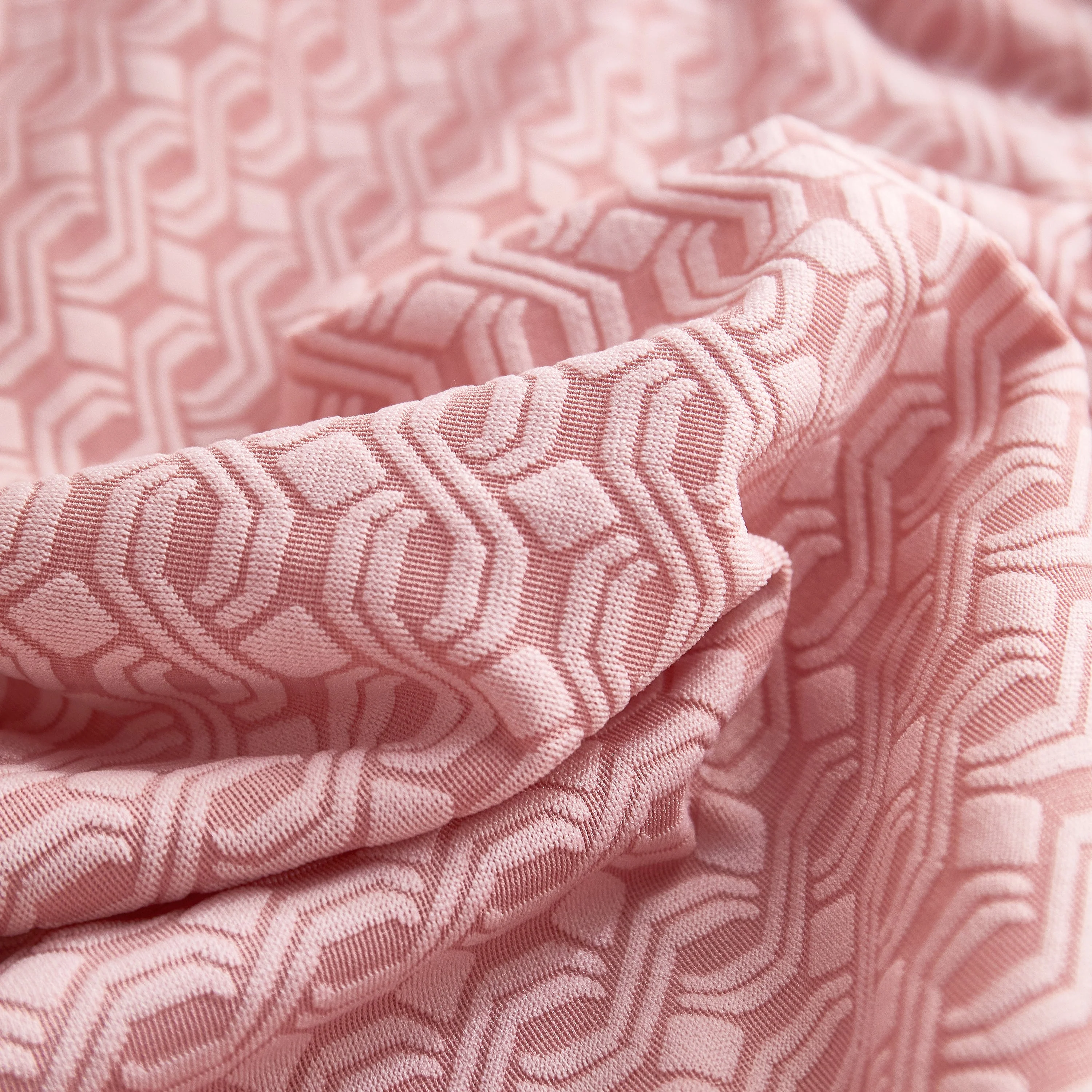 Growth Rings Jacquard Fleece Fabric Stretch Cushion Cover, Non-Slip Furniture Protector for Kids, Couch Cushion Covers - Image 27