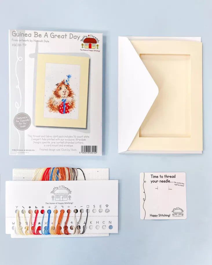 Guinea Be A Great Day -Thread Pack XGC38-TP Counted Cross Stitch Kit - Image 3