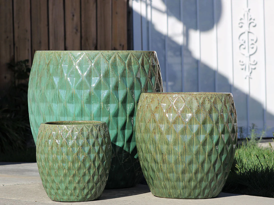 Guluna Diamond Planters - Set of 3 By Plantatorem - Image 3