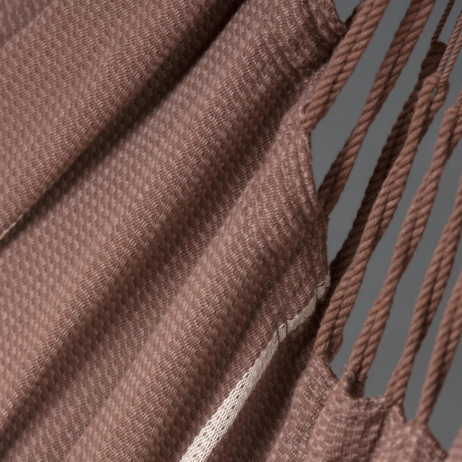 Habana Chocolate - Organic Cotton Kingsize Hammock Chair - Image 2