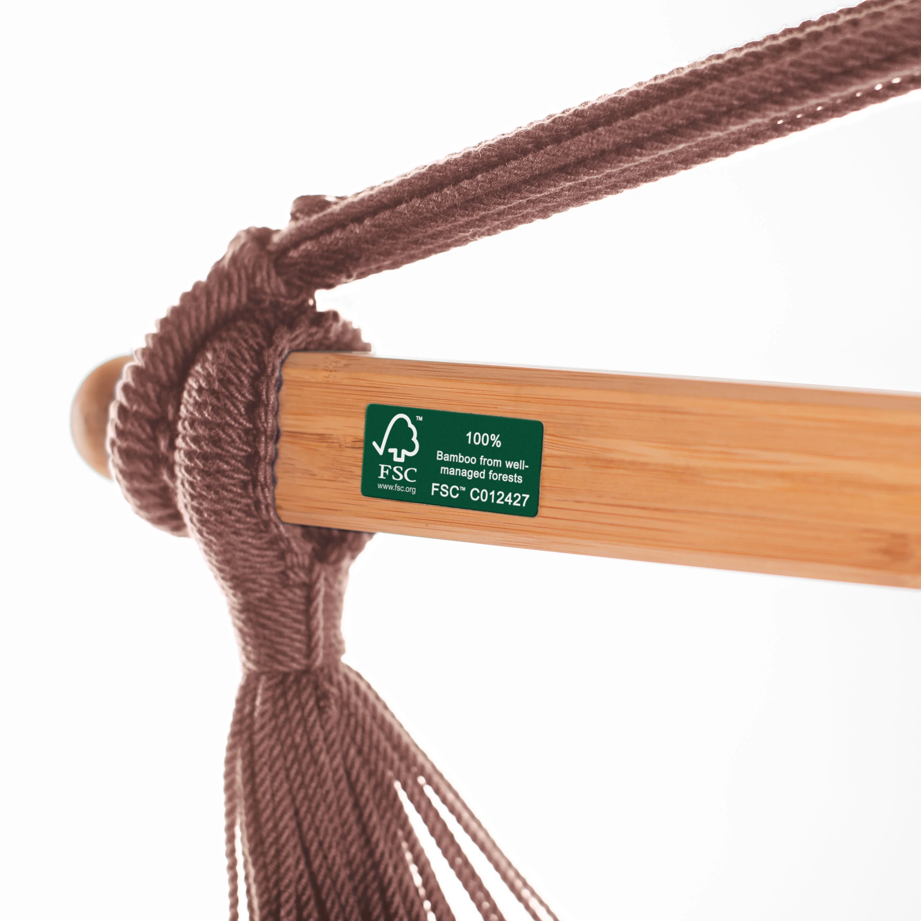 Habana Nougat - Organic Cotton Kingsize Hammock Chair - Image 4