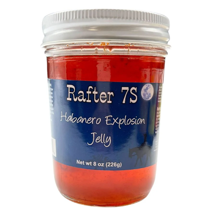 Habanero Explosion Jelly | Pack of 2 | 8 oz | Rafter 7S - Image 2