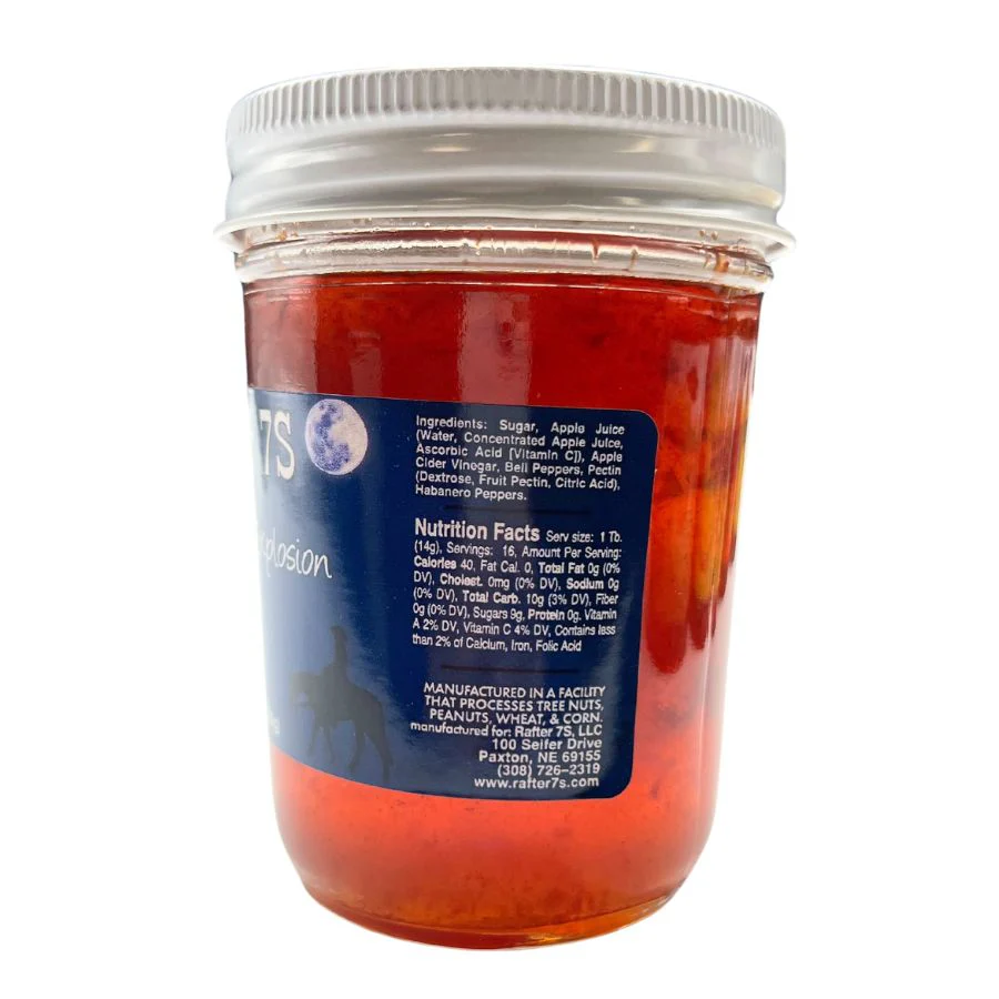 Habanero Explosion Jelly | Pack of 2 | 8 oz | Rafter 7S - Image 3