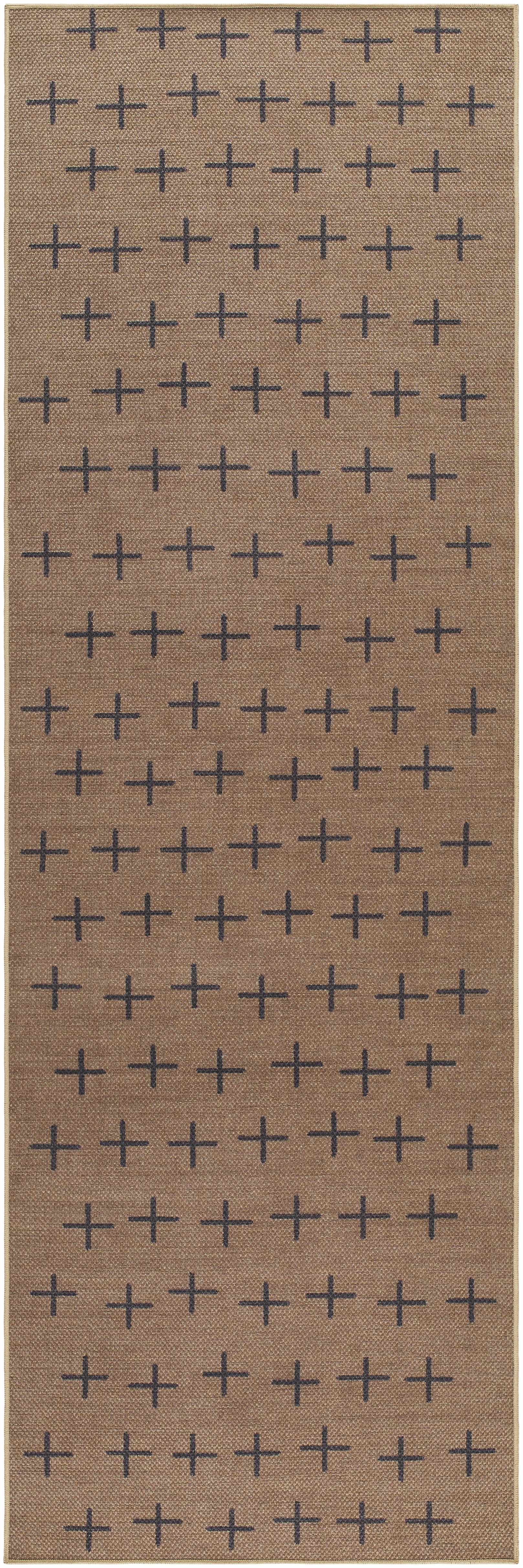Haimi Black Washable Jutely Rug - Clearance - Image 5