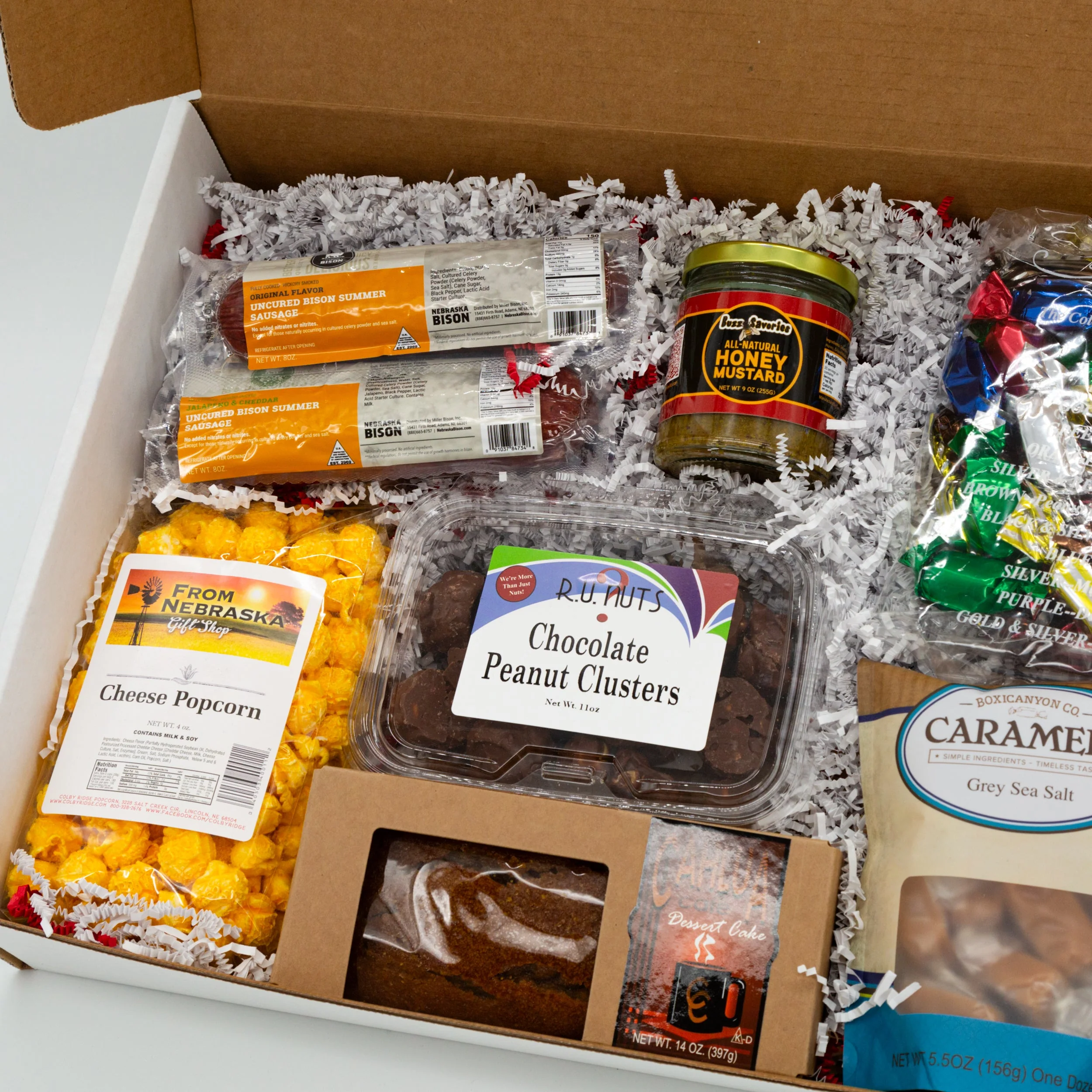 Halftime Treats and Snacks Gift Box | Shipping Included | From Nebraska Gift Shop - Image 3