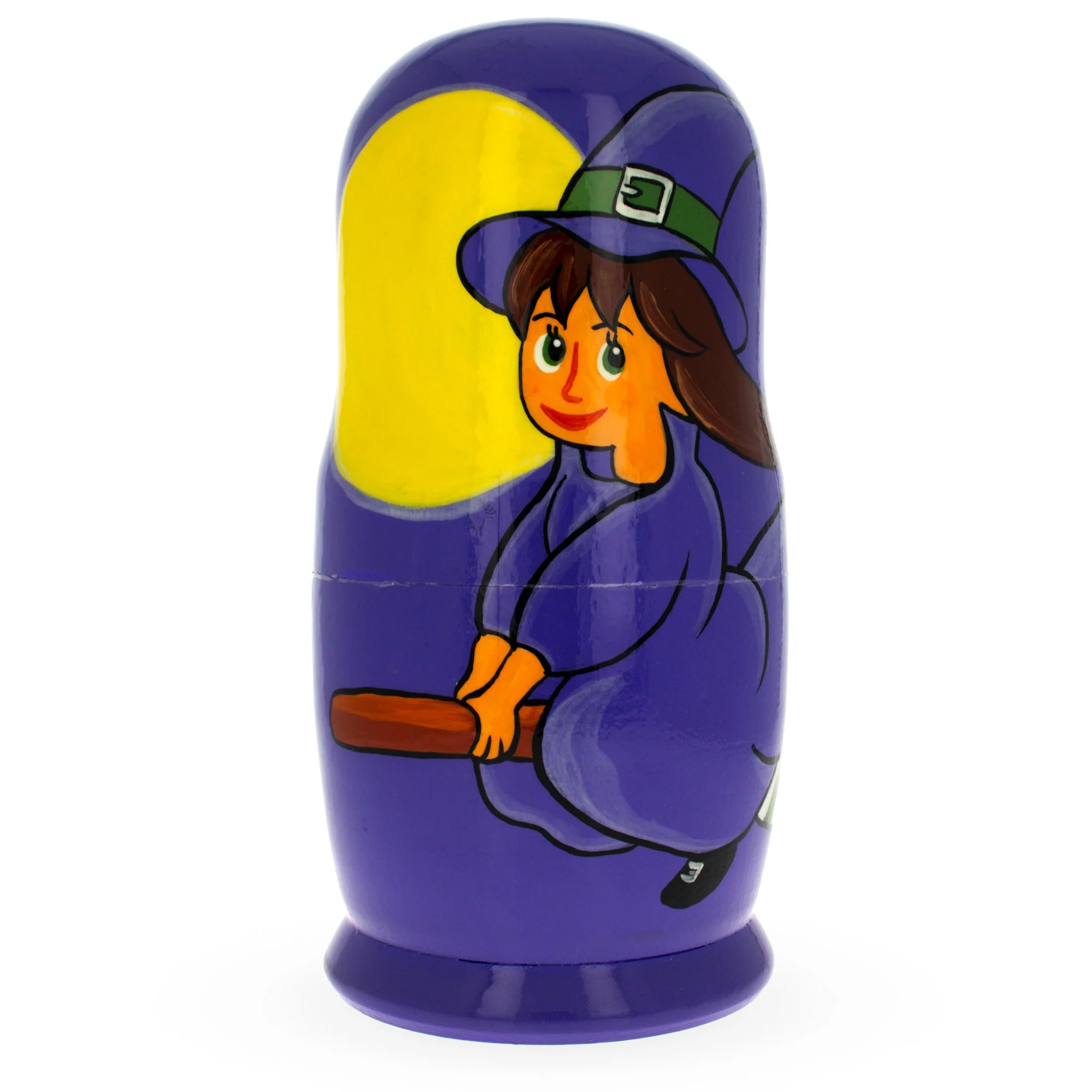 Halloween Girl Wooden Nesting Dolls 5.75 Inches - Image 2