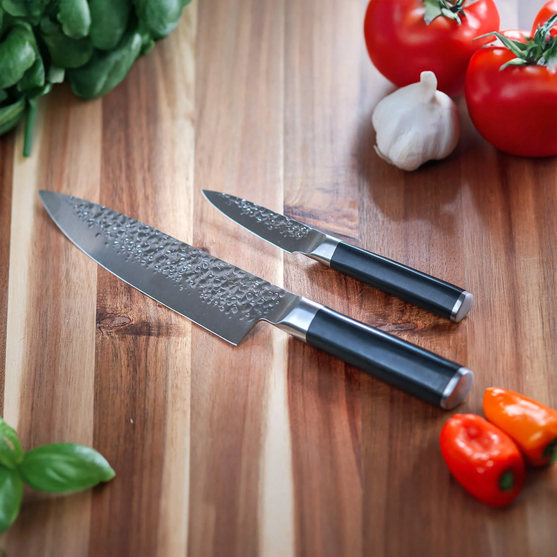 Hammered Chef Paring Set - Image 2