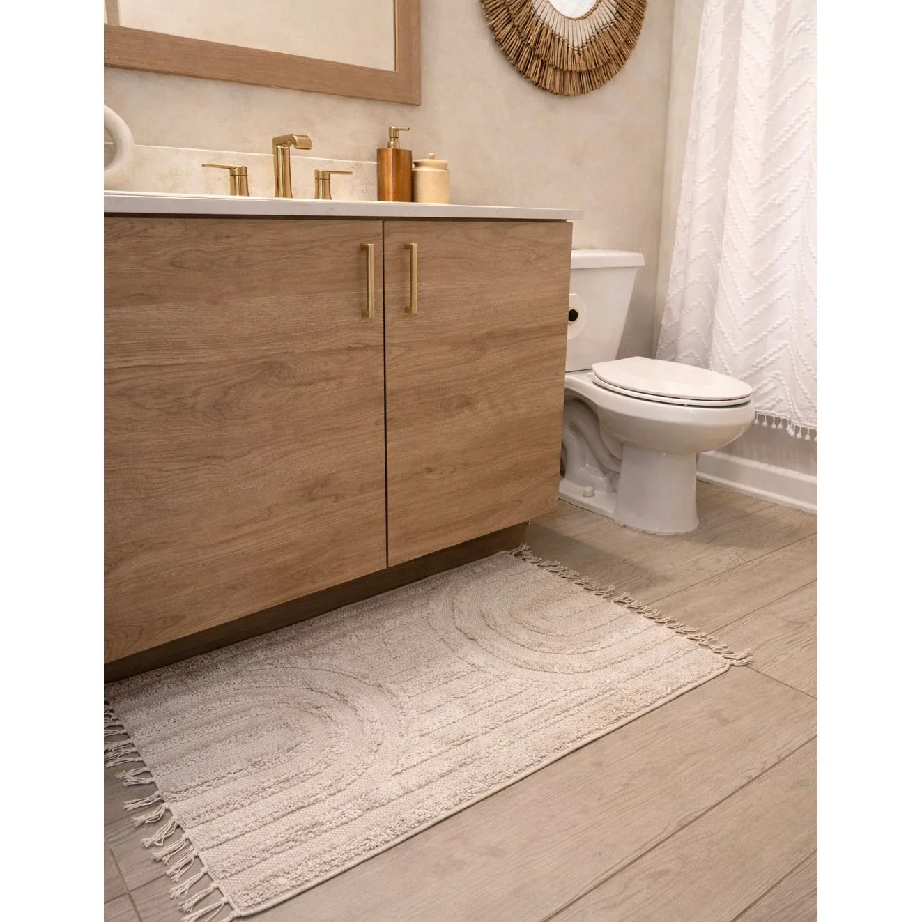 Hana Textured Bath Mat - Image 3