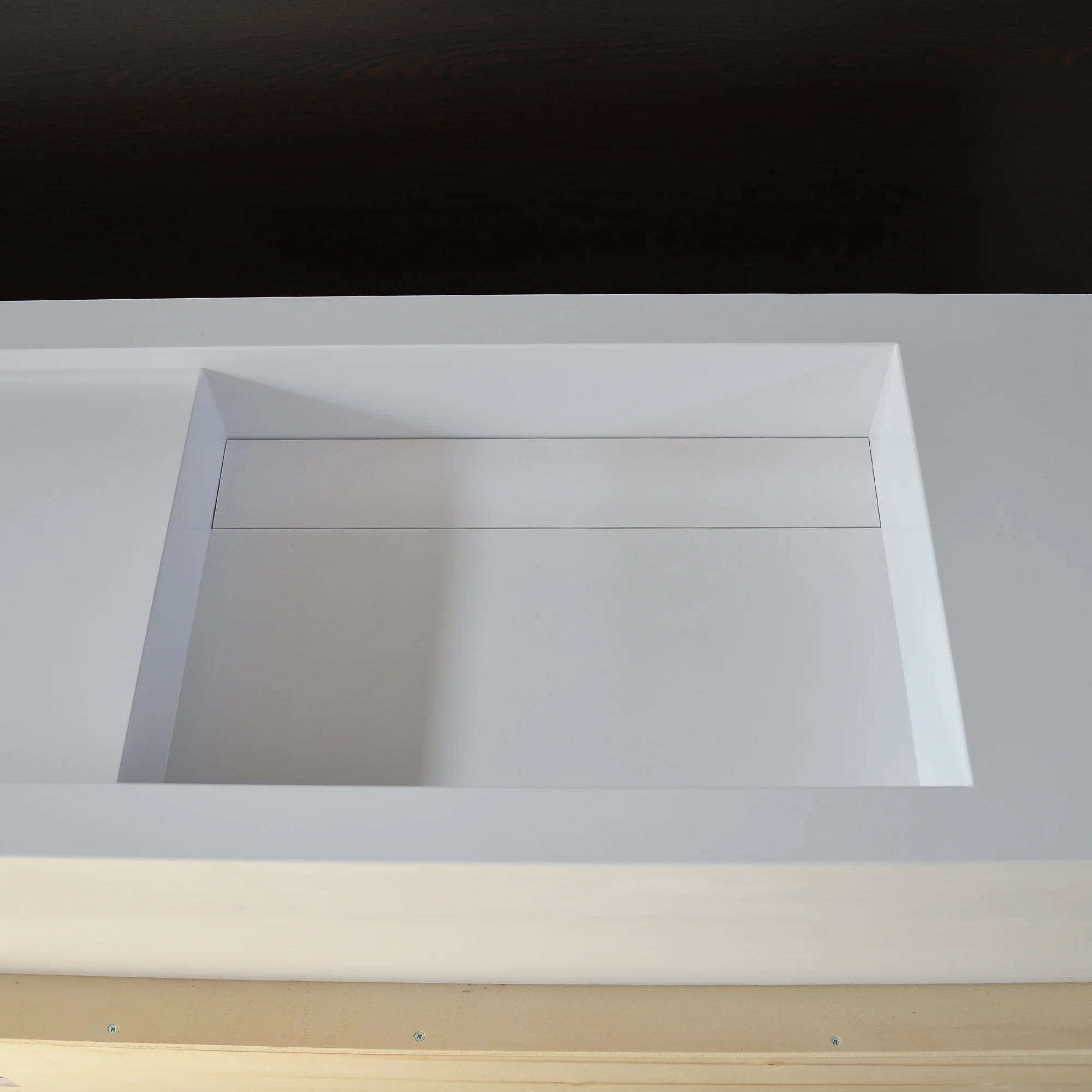 Handcrafted Custom Double Quartz Sink (QU-097) - Image 11