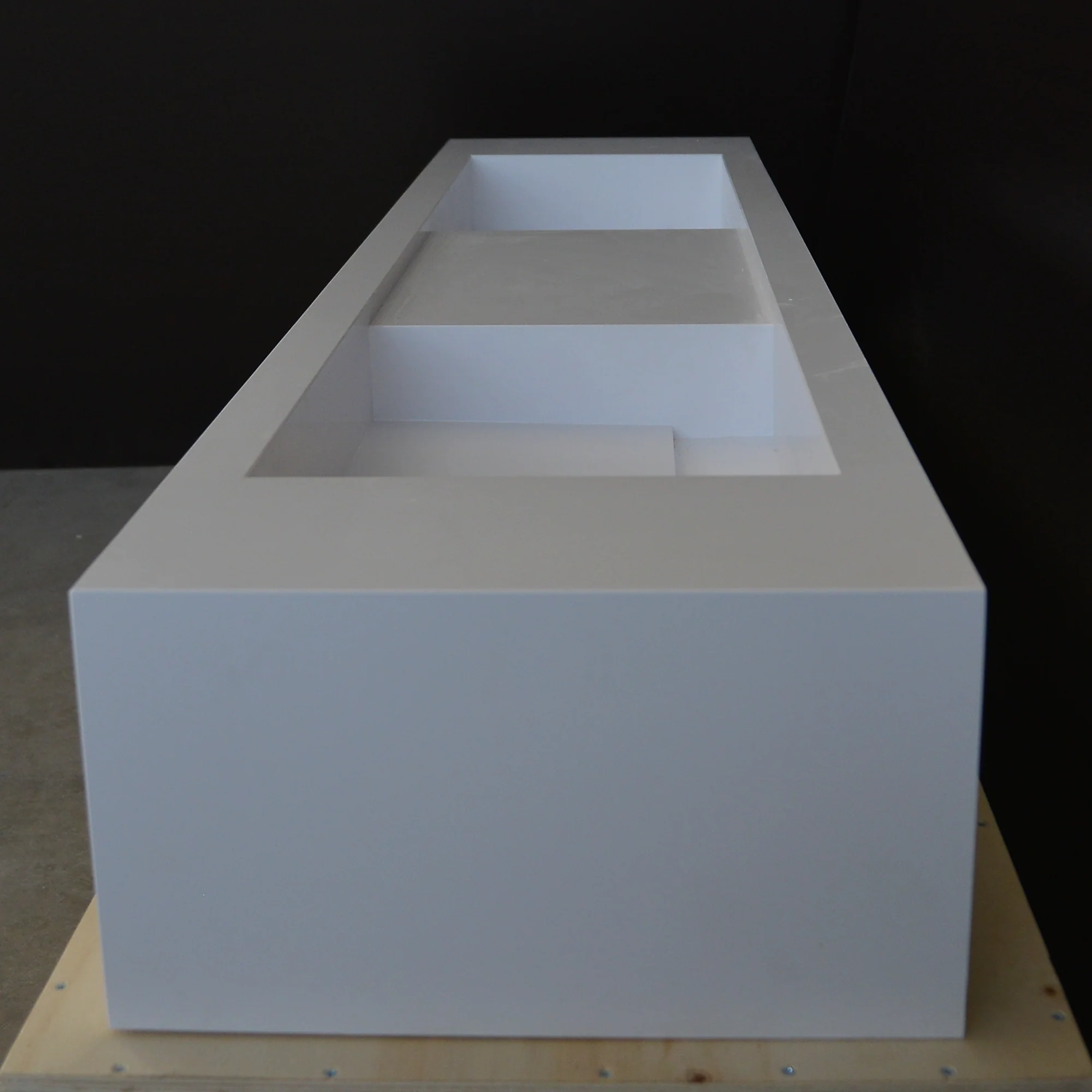 Handcrafted Custom Double Quartz Sink (QU-097) - Image 7