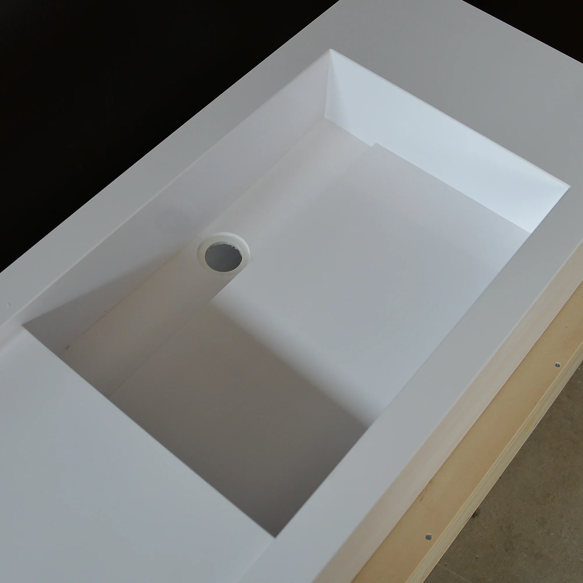 Handcrafted Custom Double Quartz Sink (QU-097) - Image 9