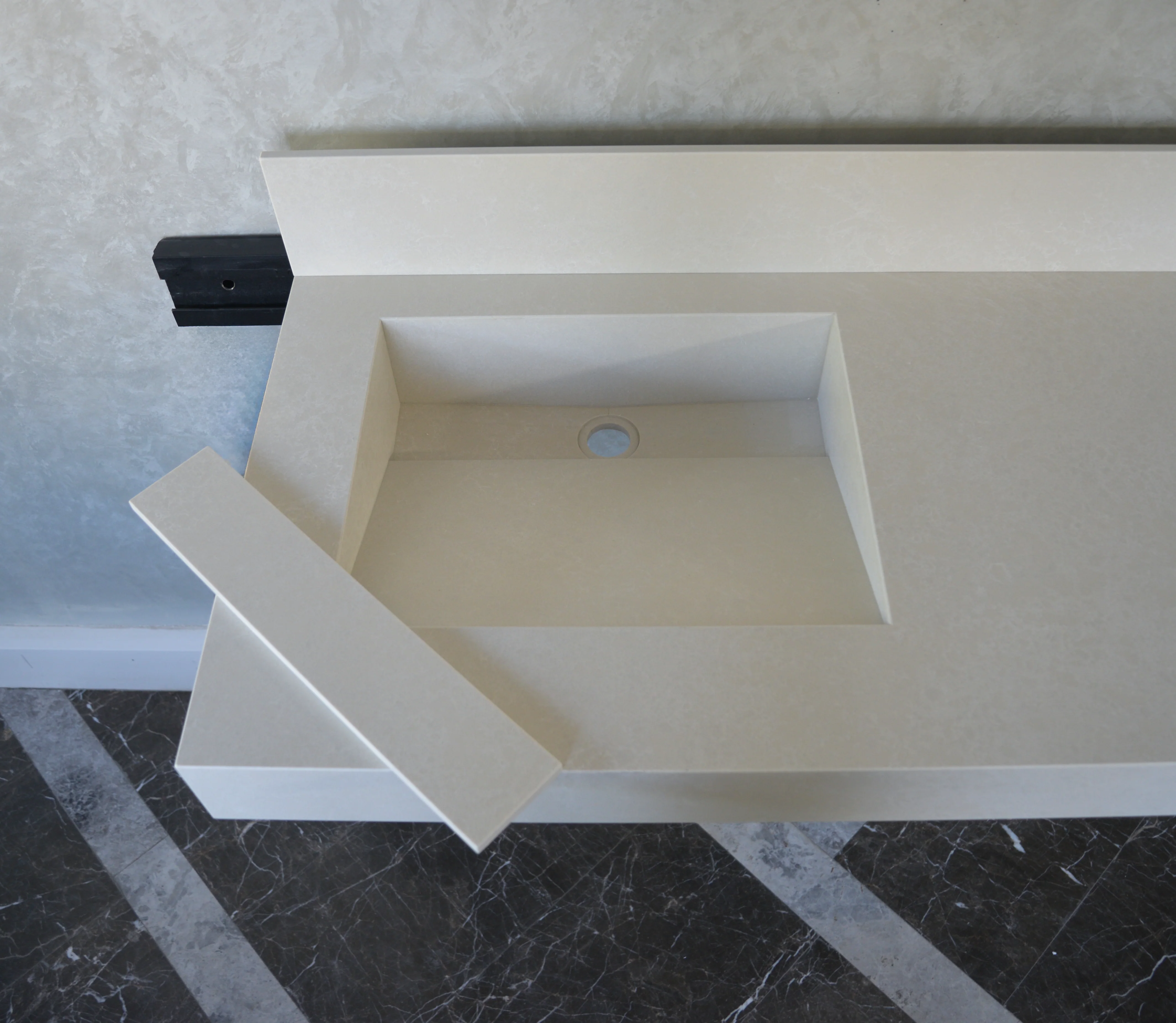 HANDCRAFTED CUSTOM QUARTZ DOUBLE SINK (QU-091) - Image 10