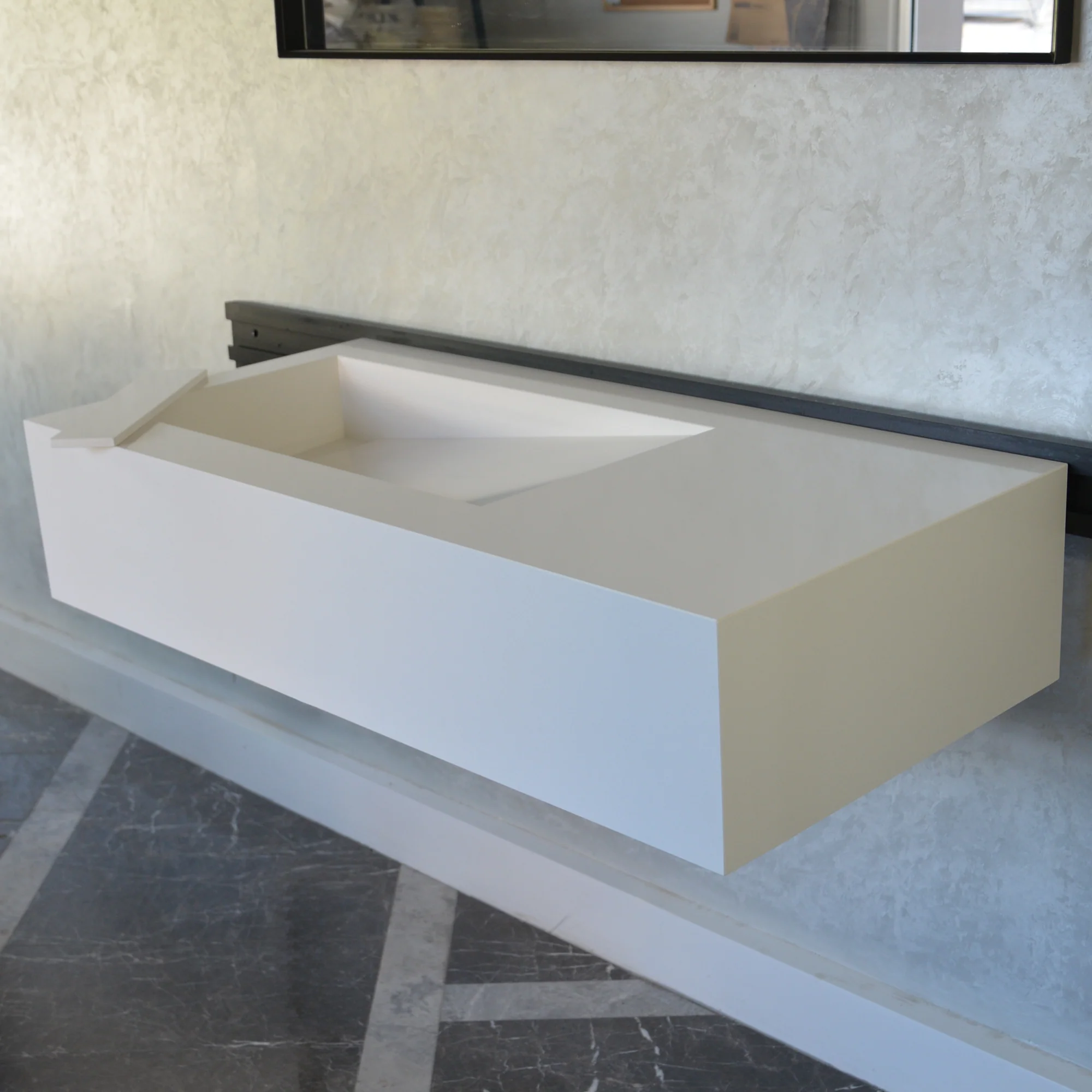 HANDCRAFTED CUSTOM QUARTZ SINK (QU-079) - Image 3