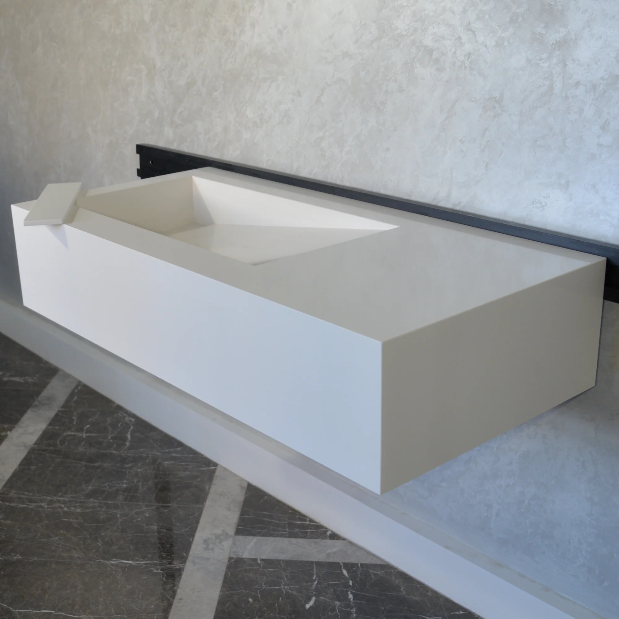 HANDCRAFTED CUSTOM QUARTZ SINK (QU-079) - Image 5