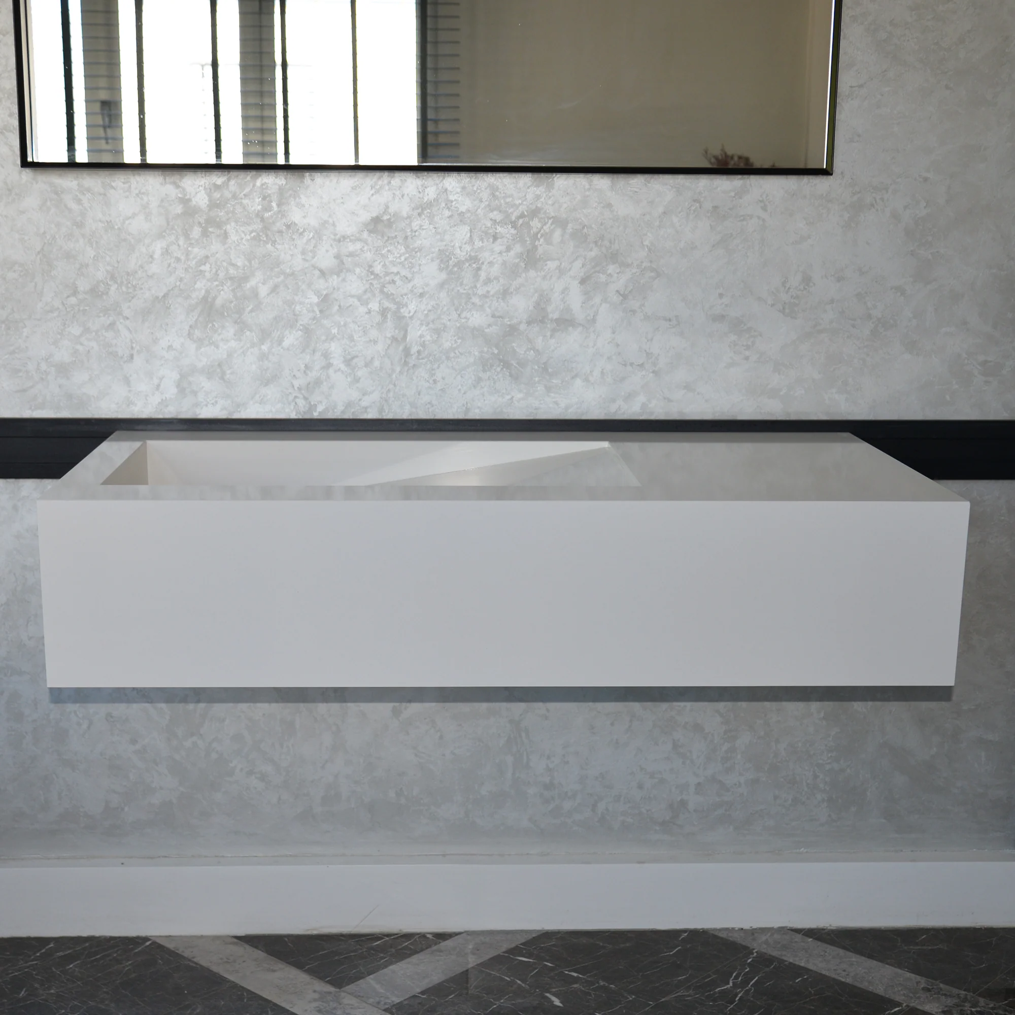 HANDCRAFTED CUSTOM QUARTZ SINK (QU-079) - Image 6