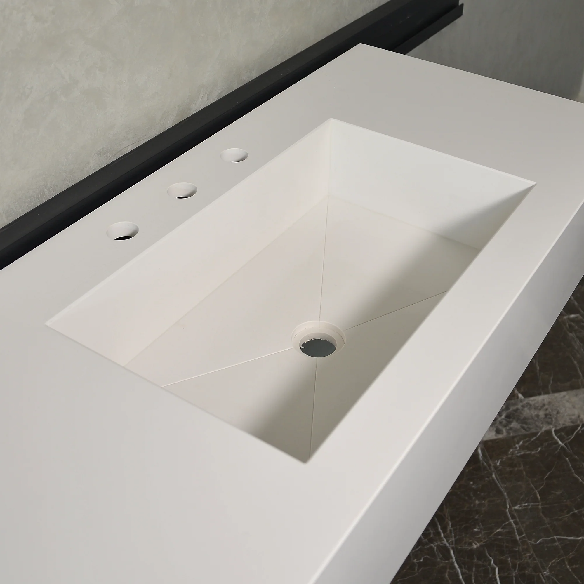 HANDCRAFTED CUSTOM QUARTZ SINK (QU-080) - Image 10