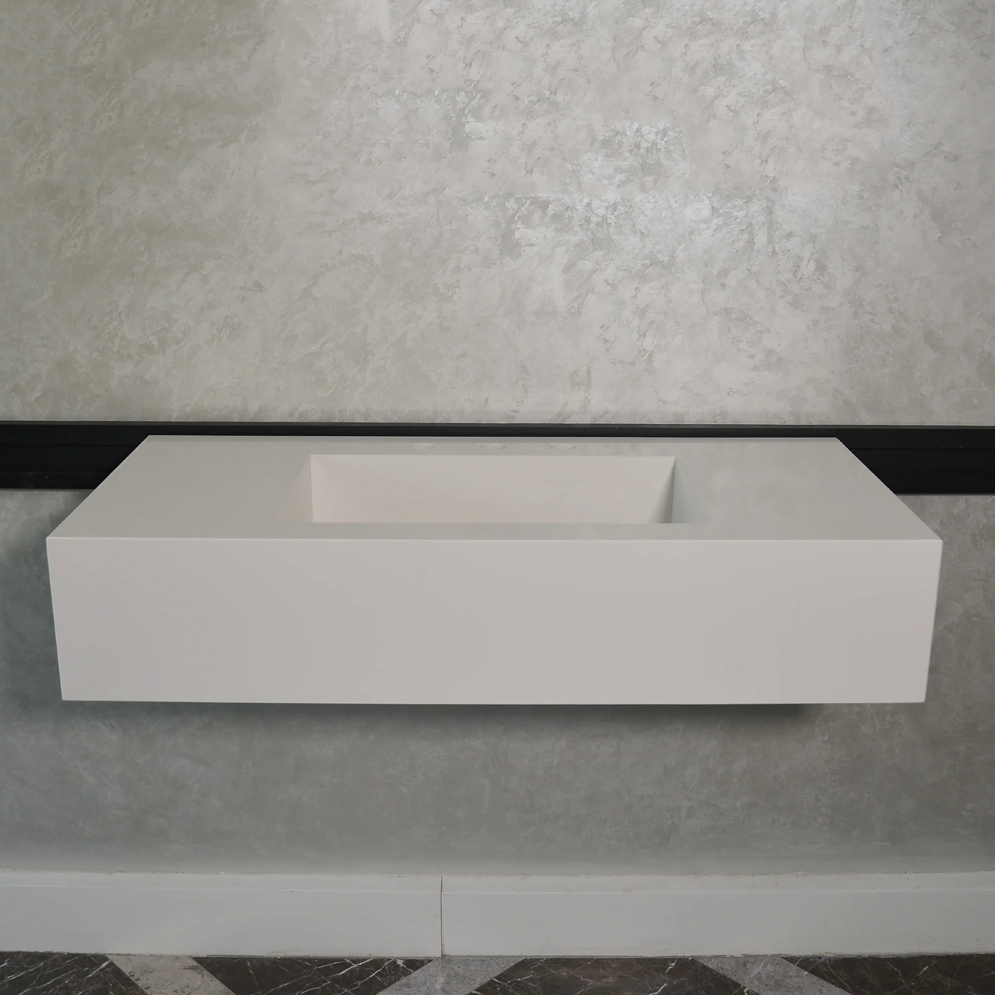 HANDCRAFTED CUSTOM QUARTZ SINK (QU-080) - Image 2