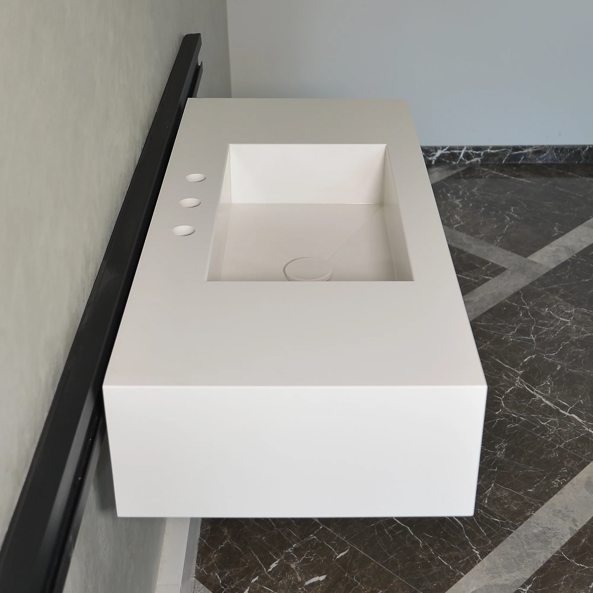 HANDCRAFTED CUSTOM QUARTZ SINK (QU-080) - Image 4
