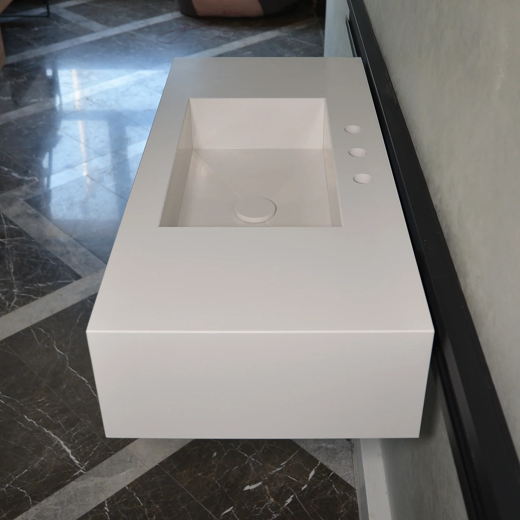 HANDCRAFTED CUSTOM QUARTZ SINK (QU-080) - Image 5