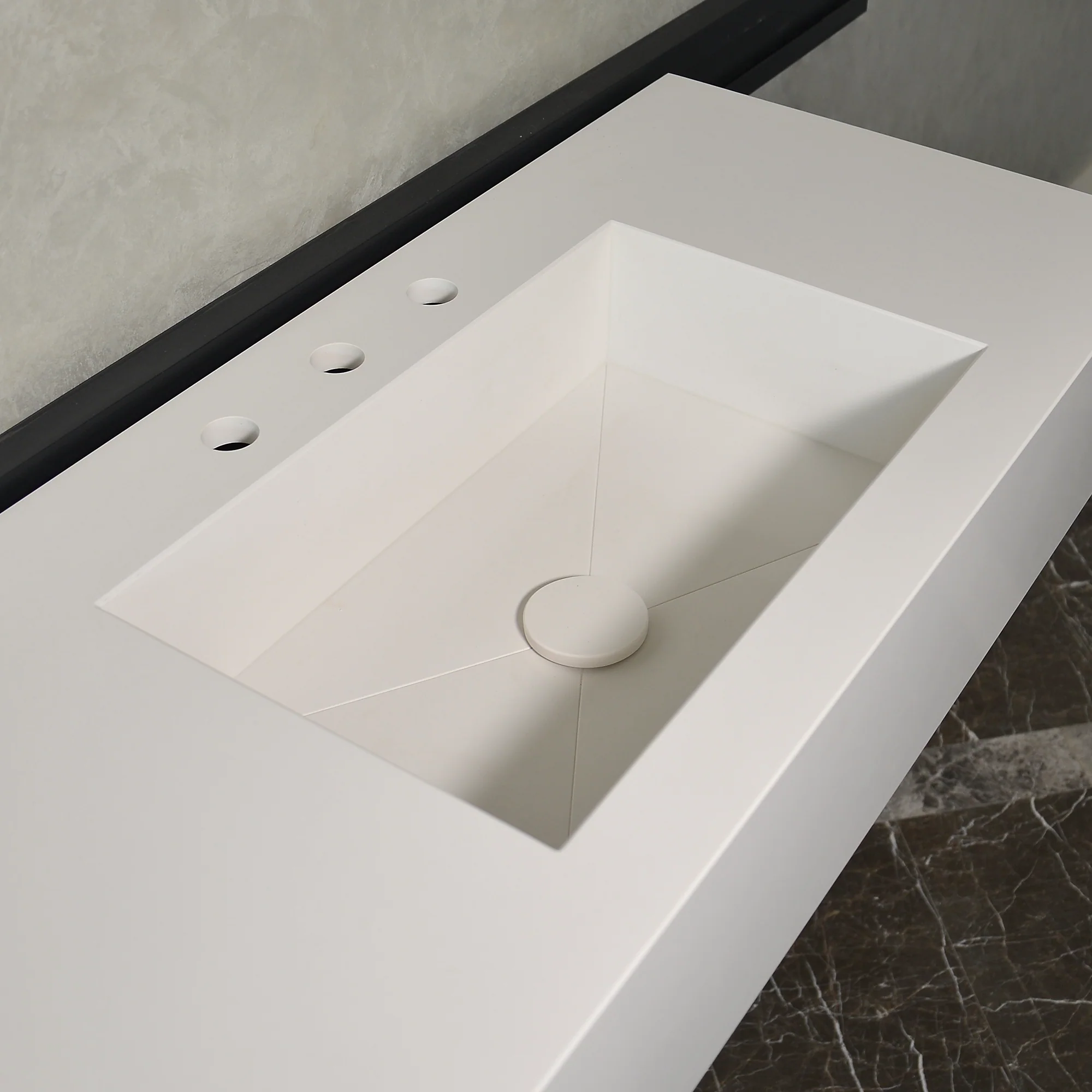 HANDCRAFTED CUSTOM QUARTZ SINK (QU-080) - Image 9