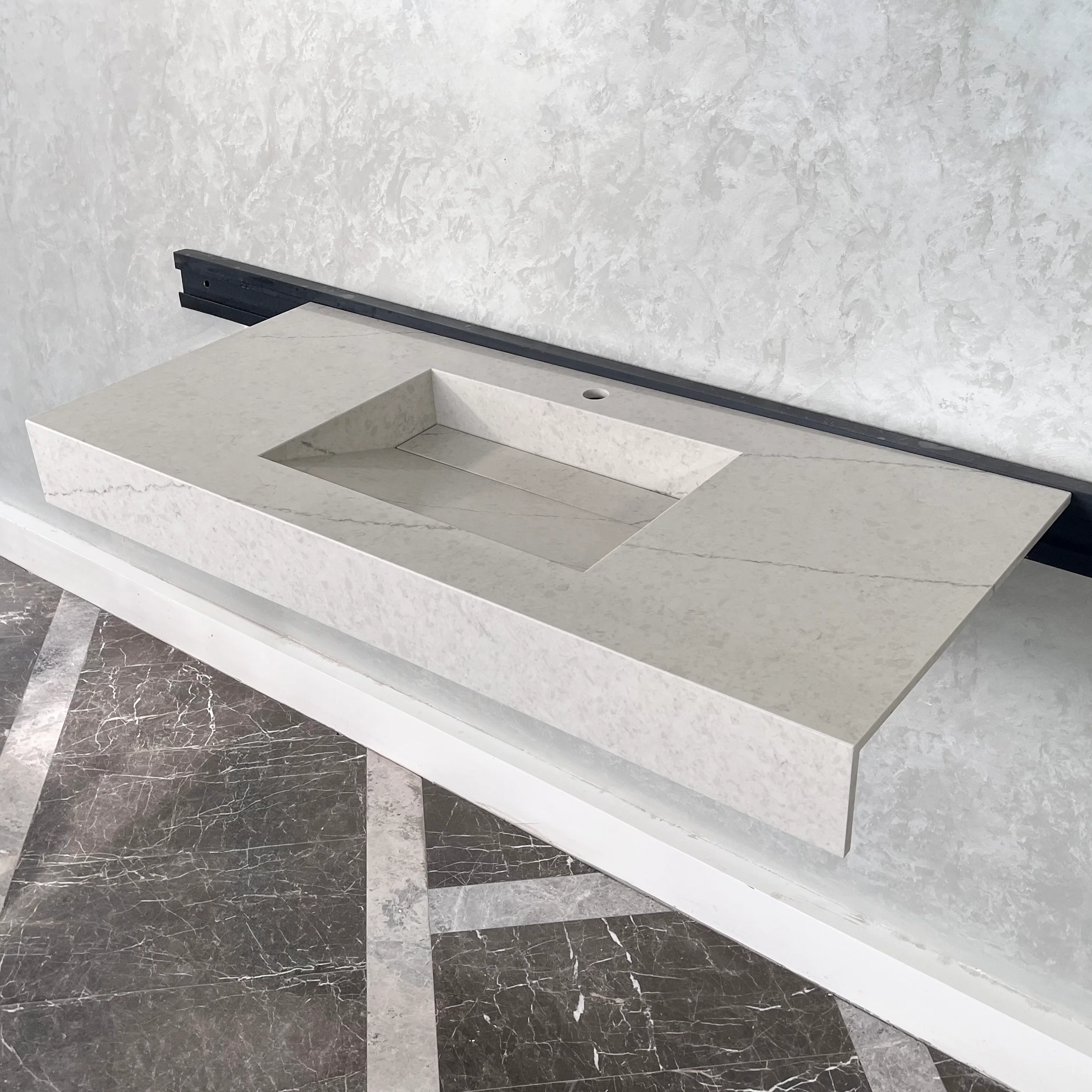 HANDCRAFTED CUSTOM QUARTZ SINK (QU-054) - Image 2