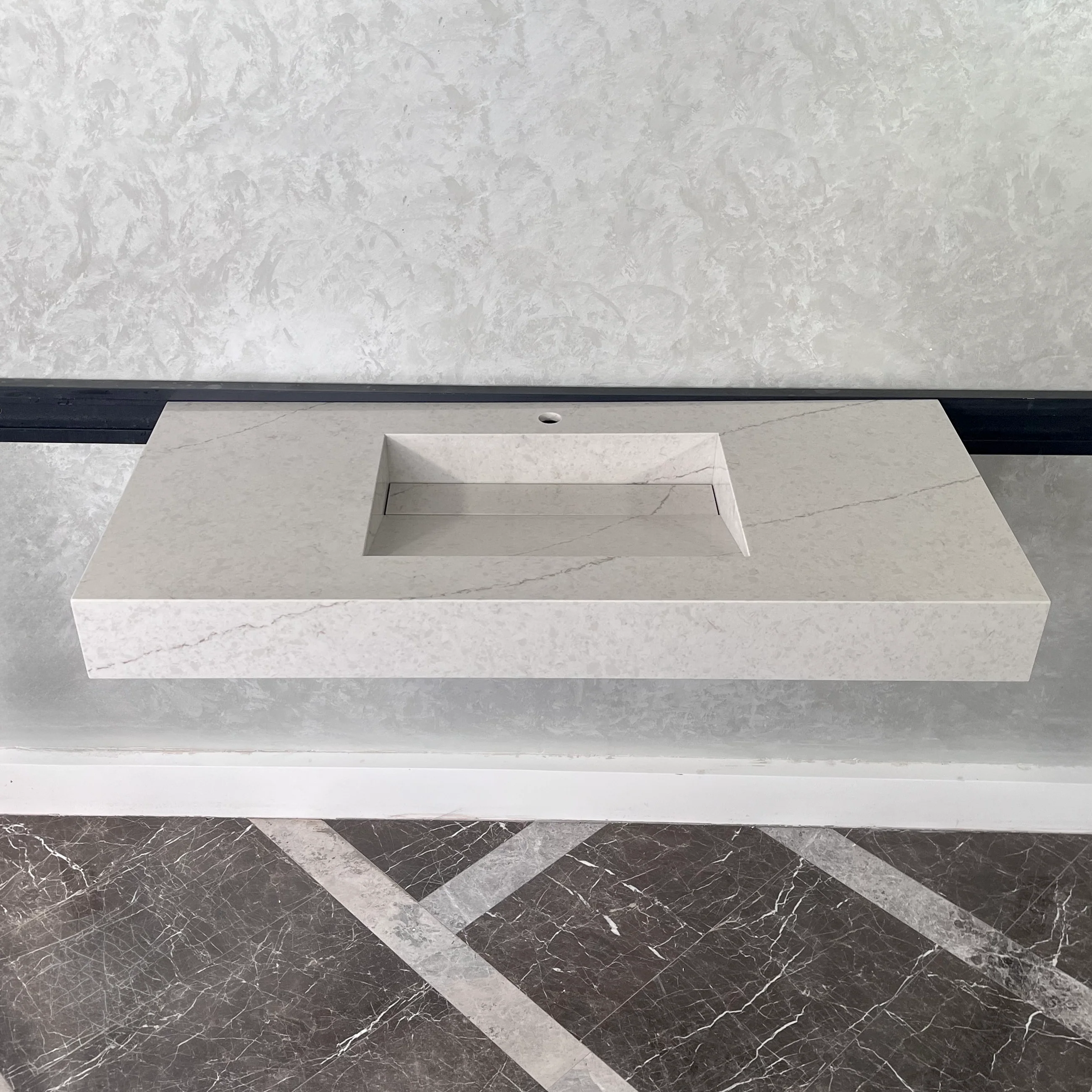 HANDCRAFTED CUSTOM QUARTZ SINK (QU-054) - Image 4
