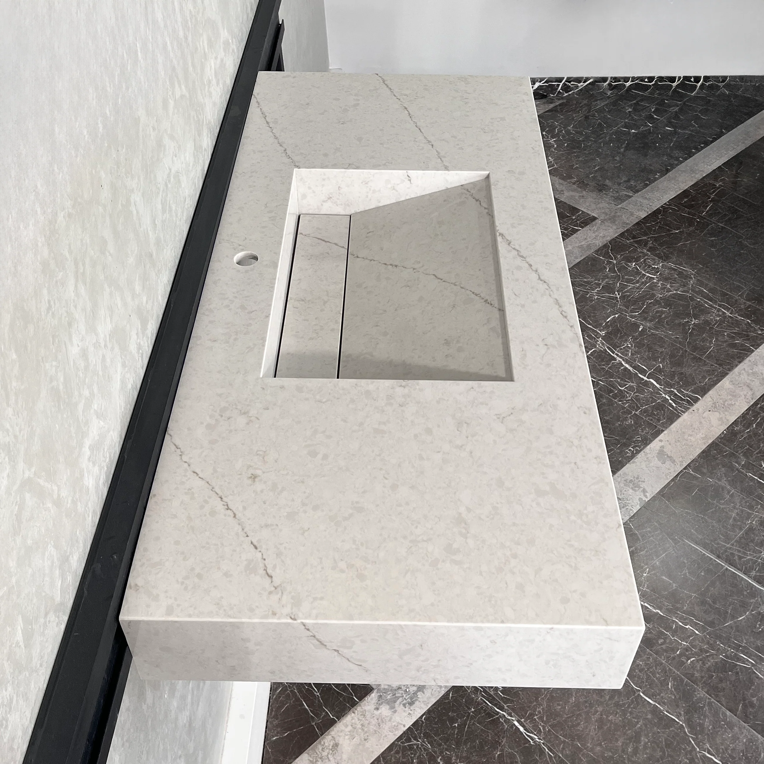 HANDCRAFTED CUSTOM QUARTZ SINK (QU-054) - Image 6