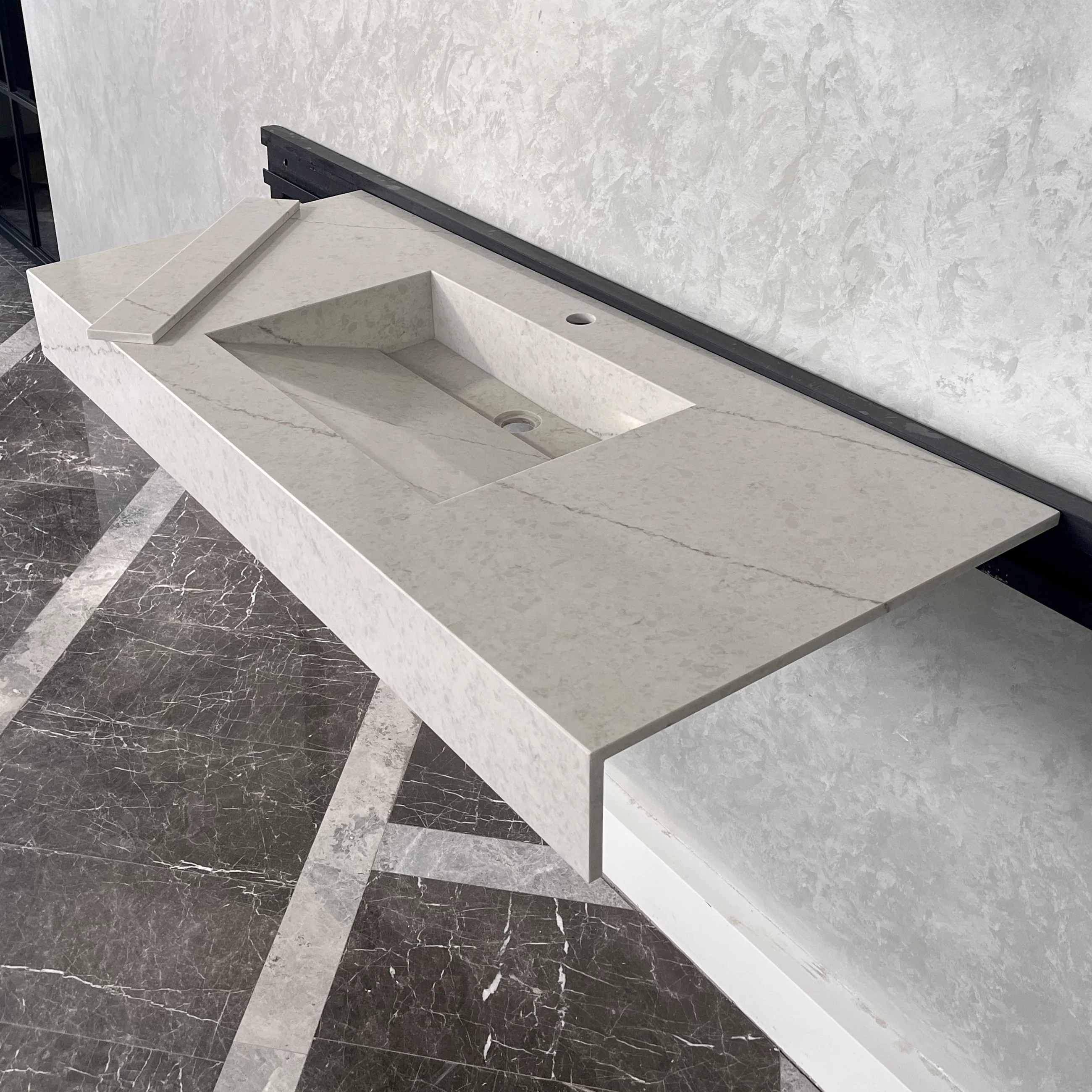 HANDCRAFTED CUSTOM QUARTZ SINK (QU-054) - Image 7