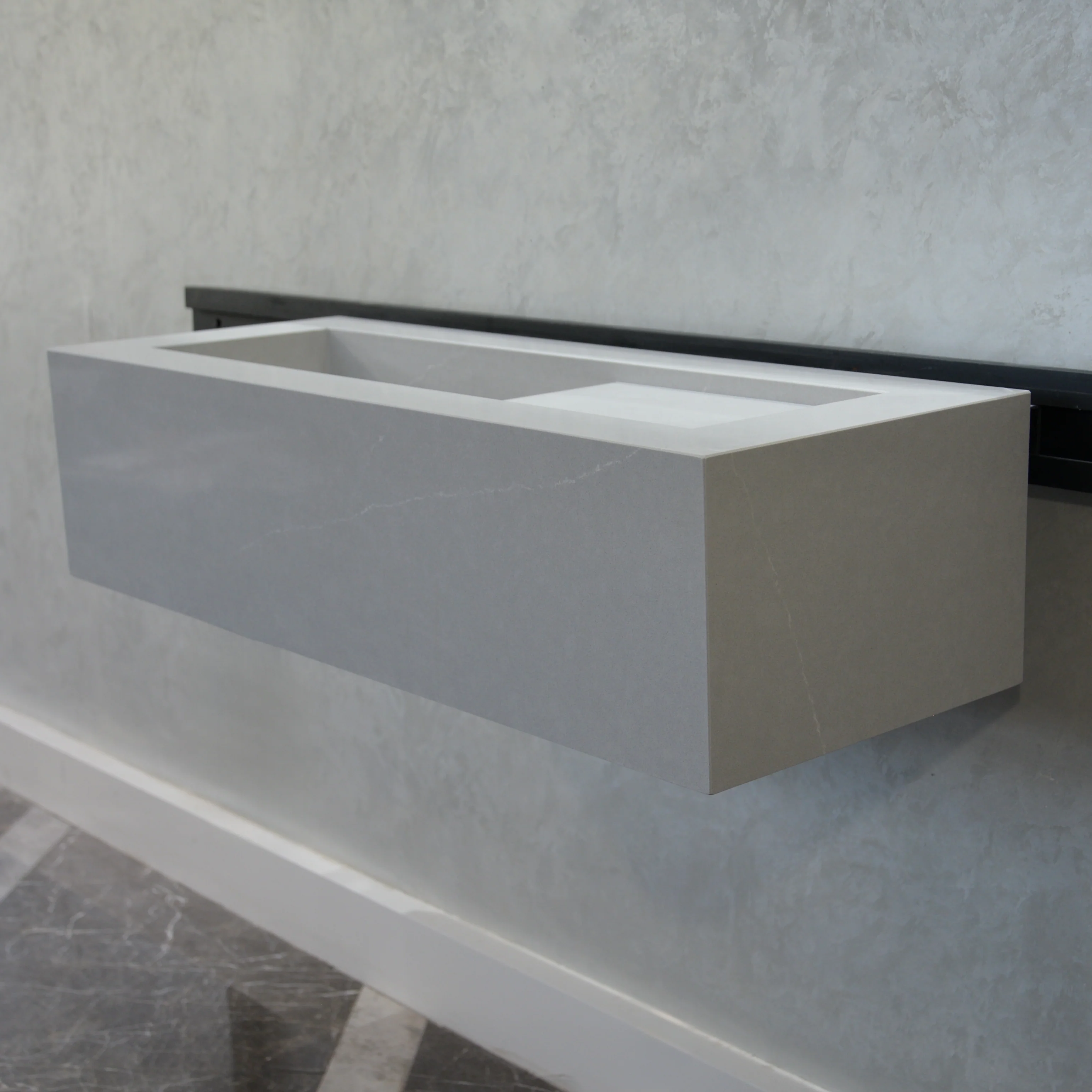 HANDCRAFTED CUSTOM QUARTZ SINK (QU-059) - Image 2