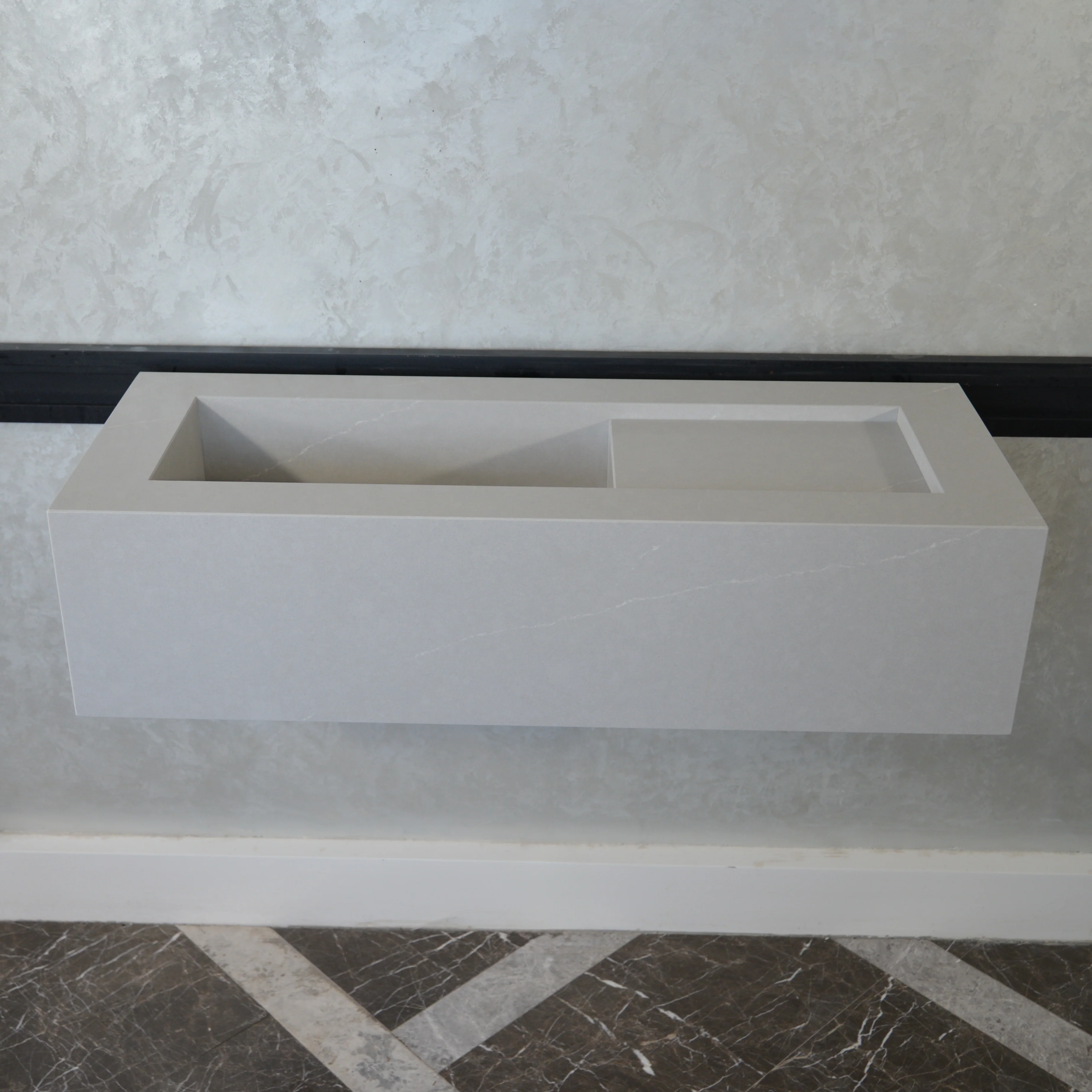 HANDCRAFTED CUSTOM QUARTZ SINK (QU-059) - Image 5
