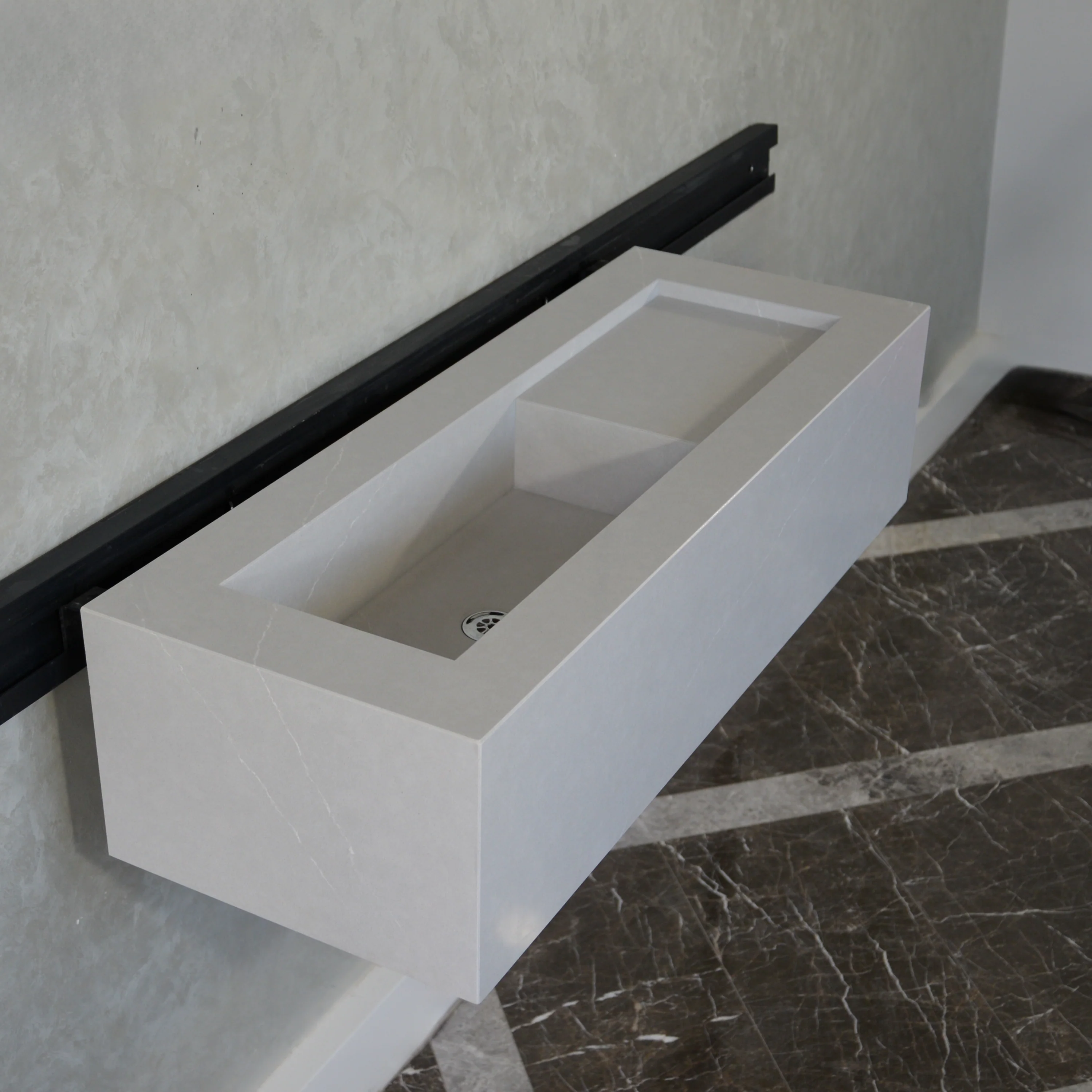 HANDCRAFTED CUSTOM QUARTZ SINK (QU-059) - Image 6