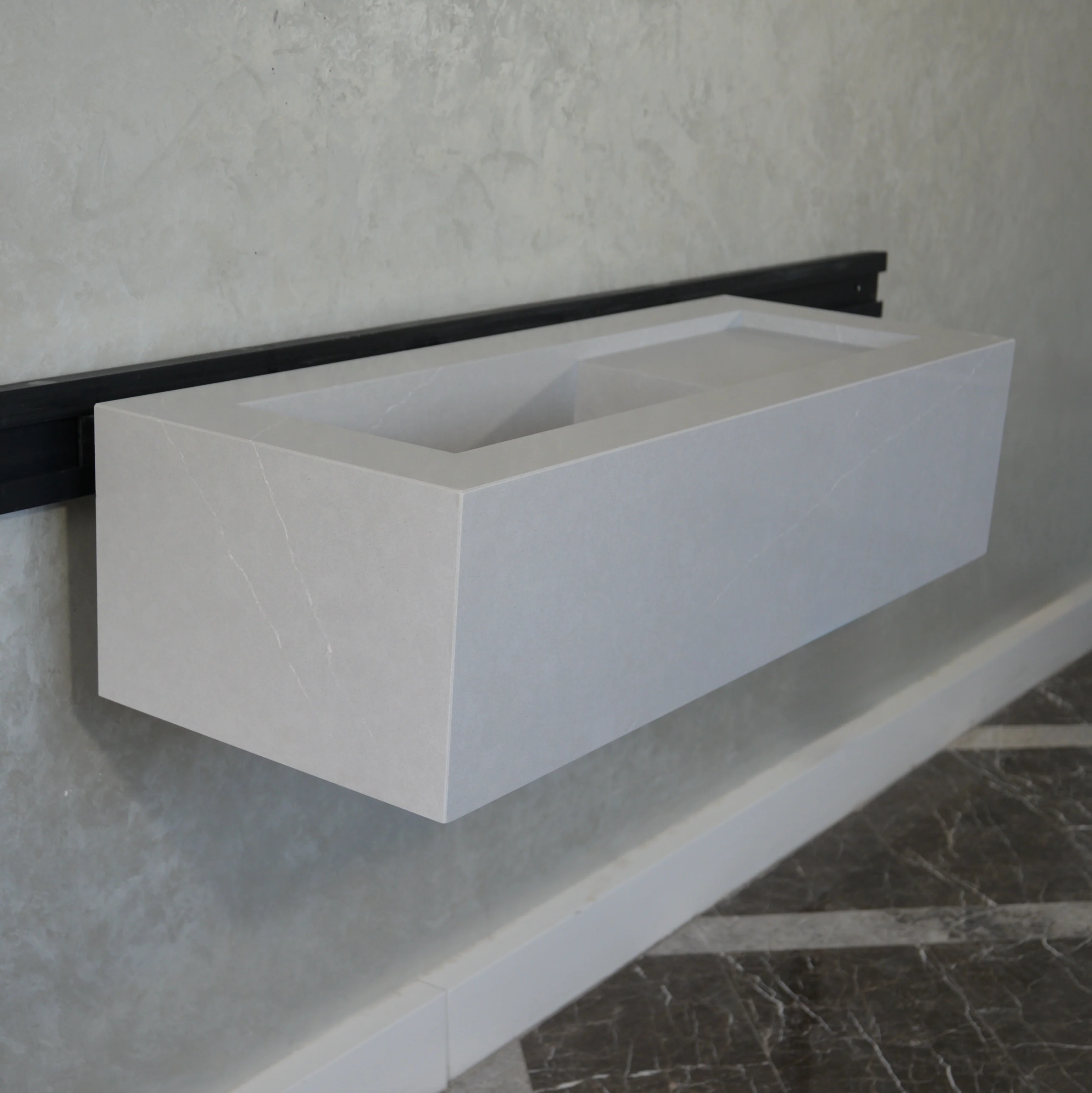 HANDCRAFTED CUSTOM QUARTZ SINK (QU-059) - Image 7