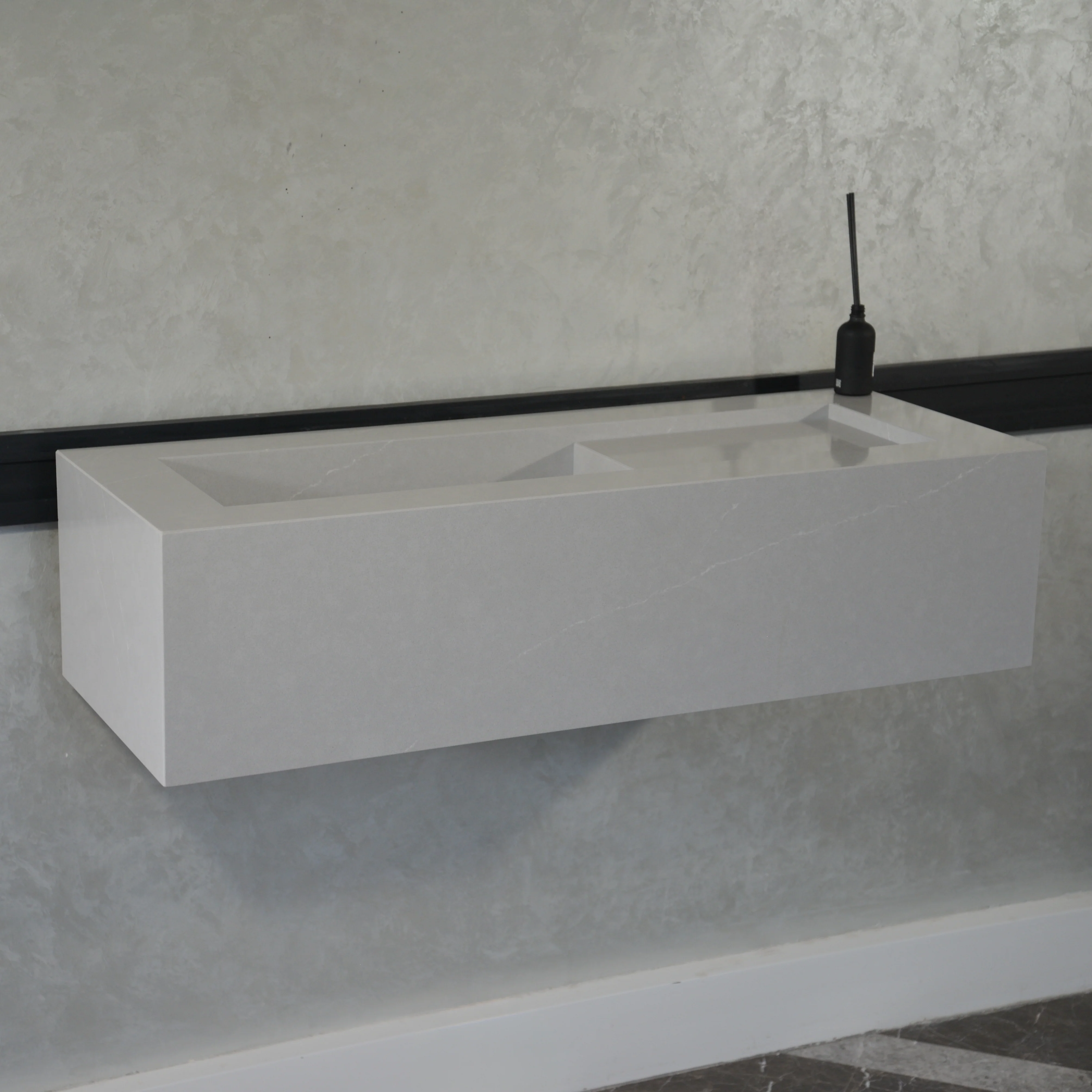 HANDCRAFTED CUSTOM QUARTZ SINK (QU-059) - Image 9