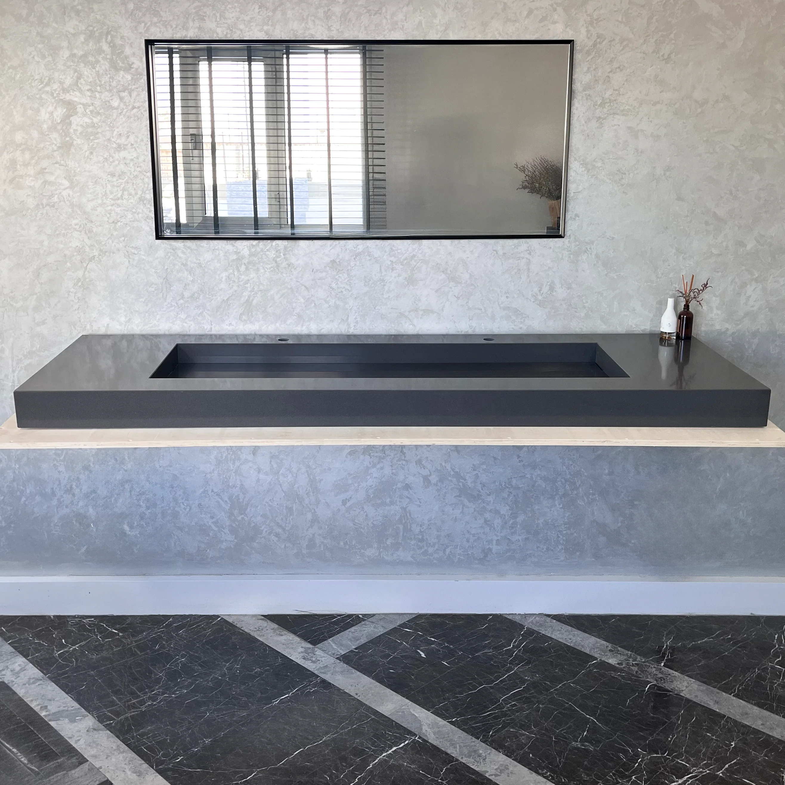 HANDCRAFTED CUSTOM QUARTZ SINK (QU-090) - Image 5