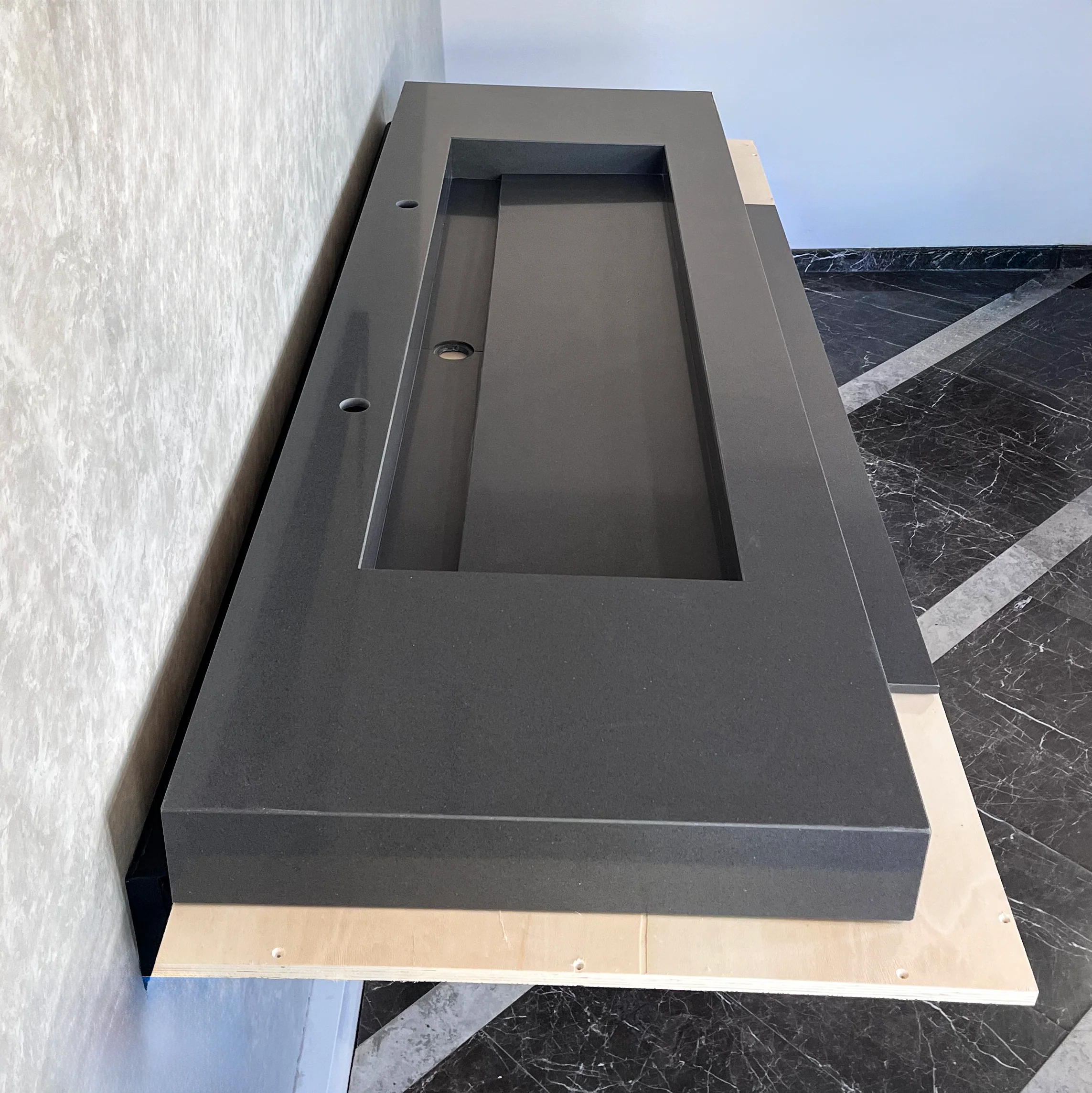 HANDCRAFTED CUSTOM QUARTZ SINK (QU-090) - Image 8