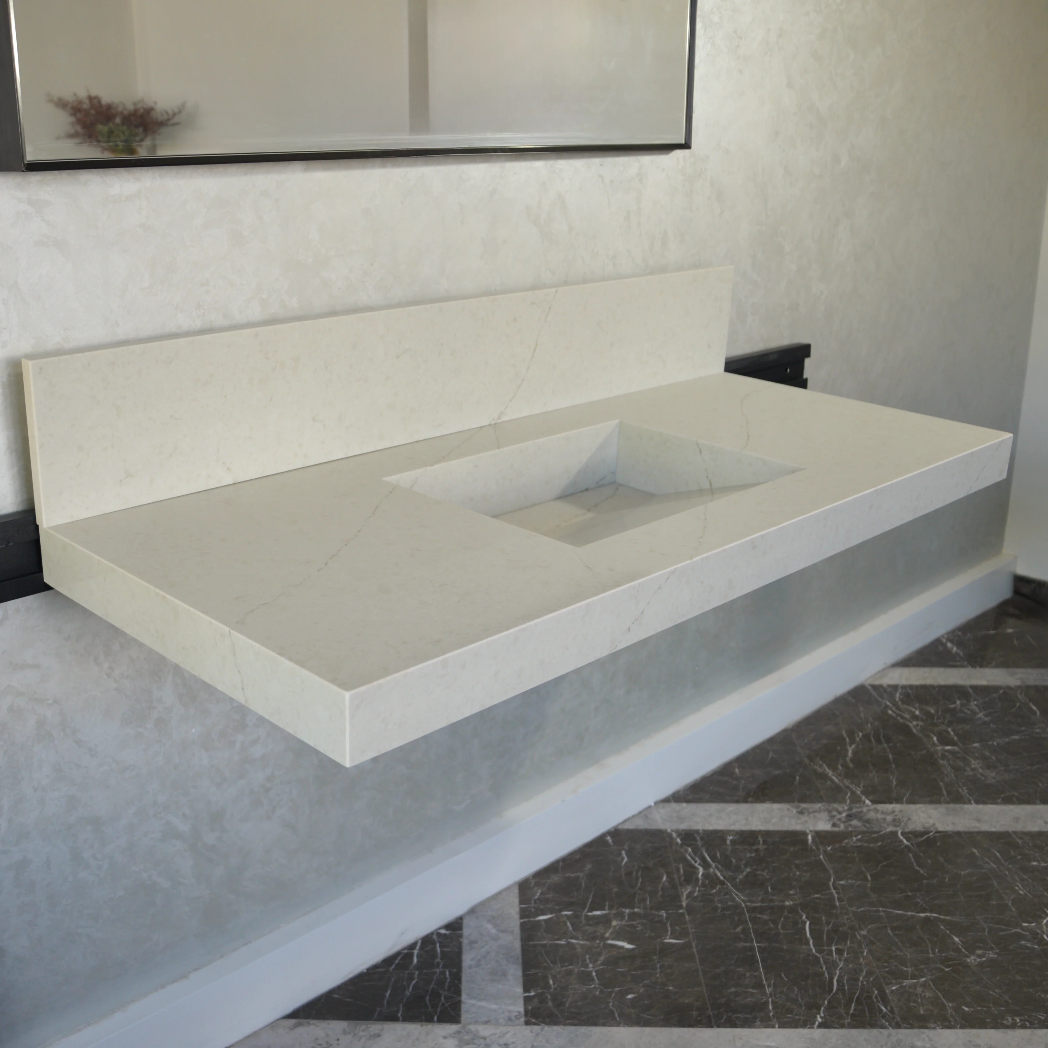 HANDCRAFTED CUSTOM QUARTZ SINK (QU-095) - Image 2