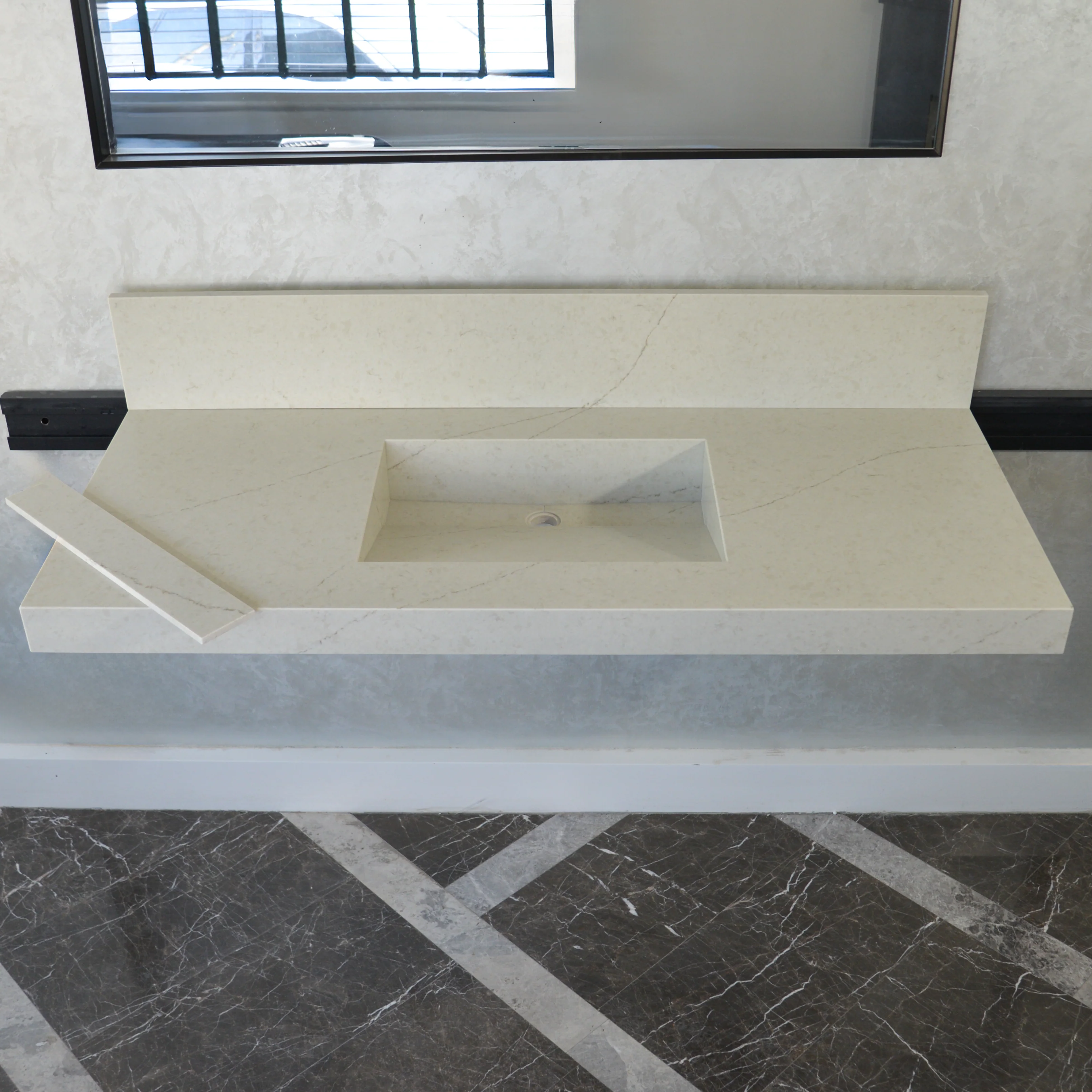 HANDCRAFTED CUSTOM QUARTZ SINK (QU-095) - Image 3