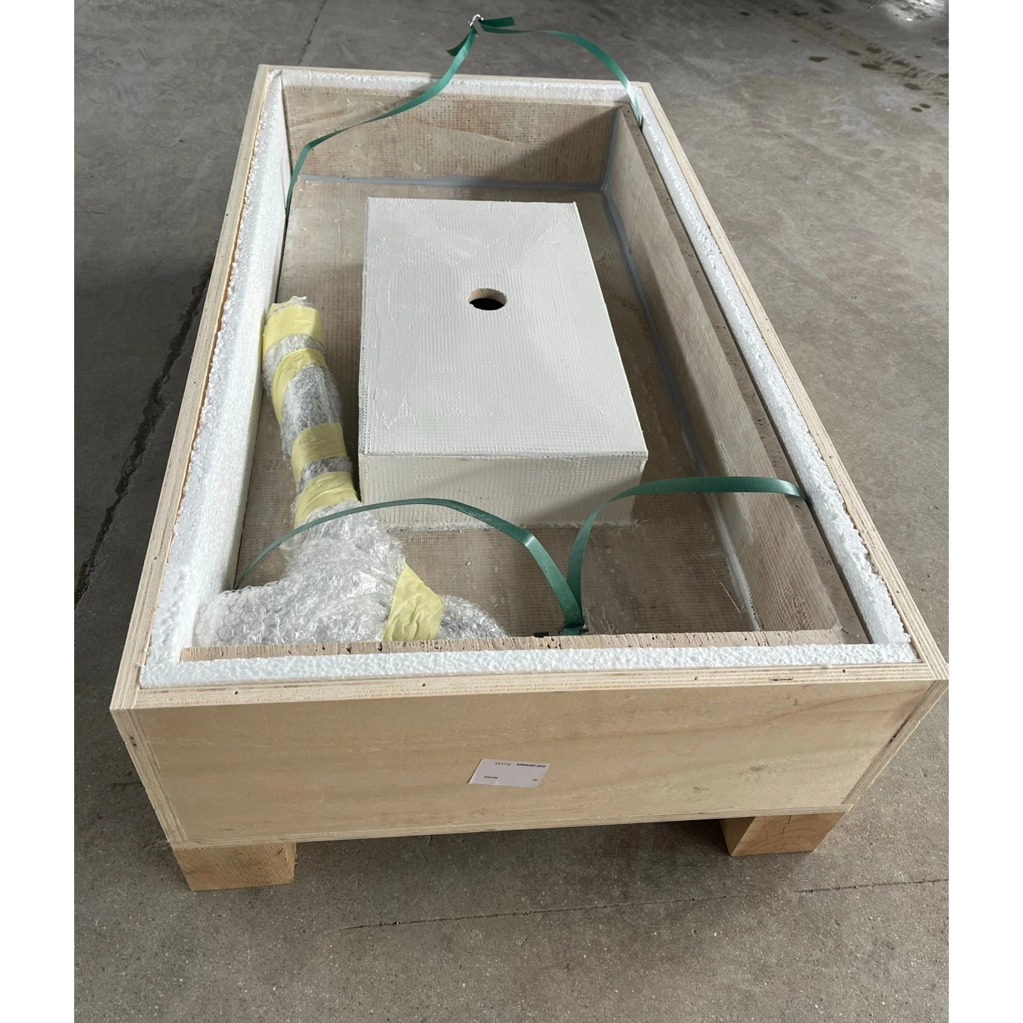 HANDCRAFTED CUSTOM TRAVERTINE SINK (TR-072) - Image 12