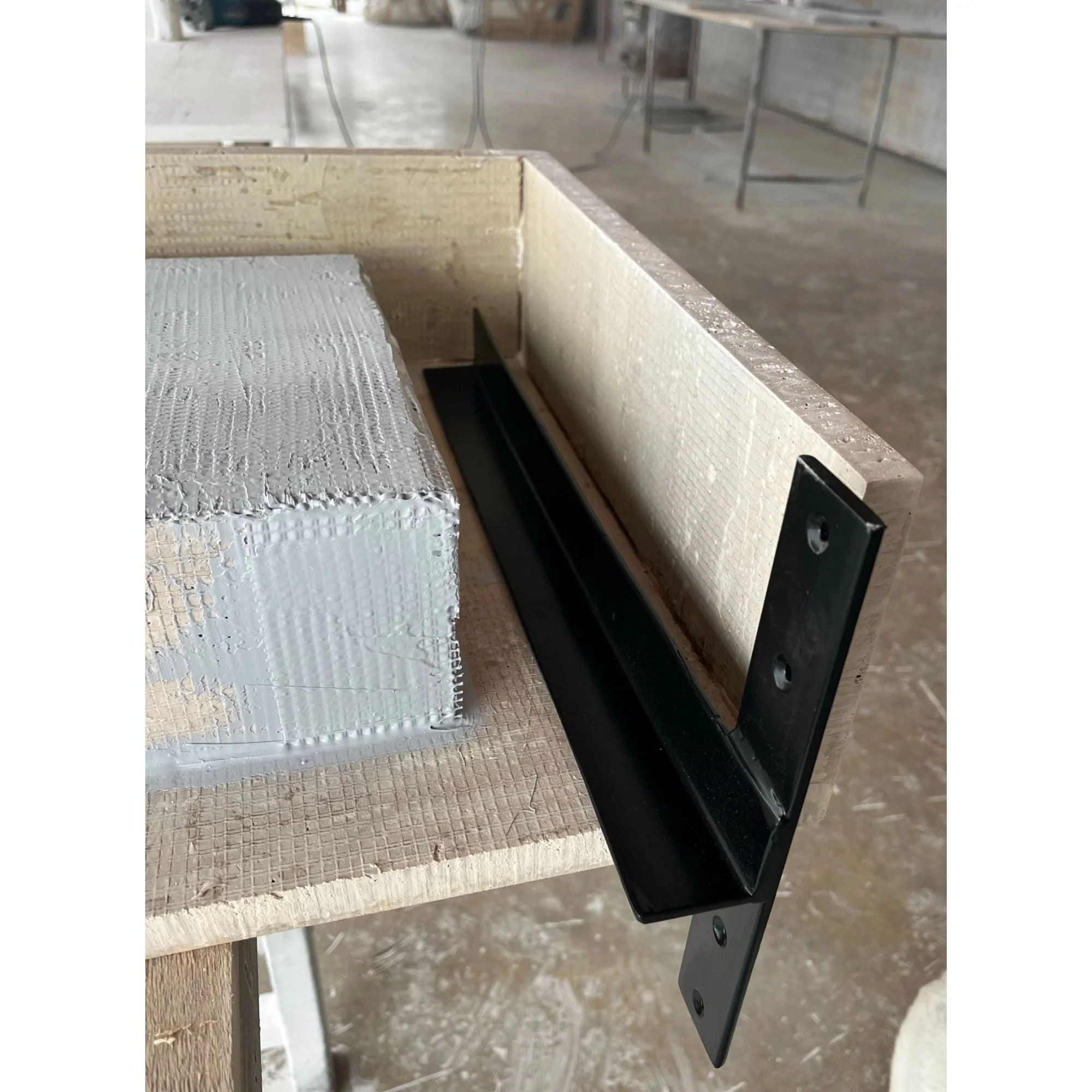 HANDCRAFTED CUSTOM TRAVERTINE TROUGH SINK (TR-061) - Image 11