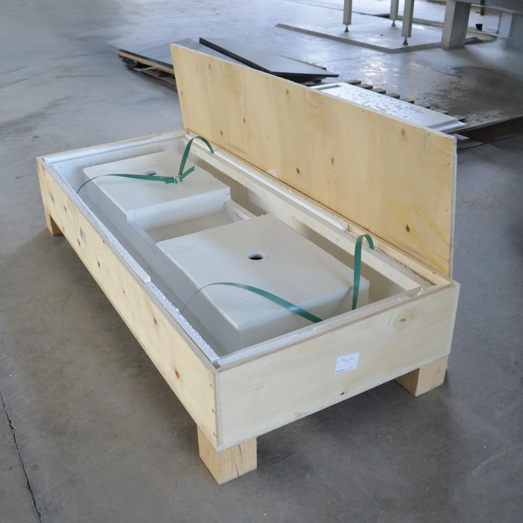 HANDCRAFTED CUSTOM WHITE QUARTZ DOUBLE SINK (QU-081) - Image 13