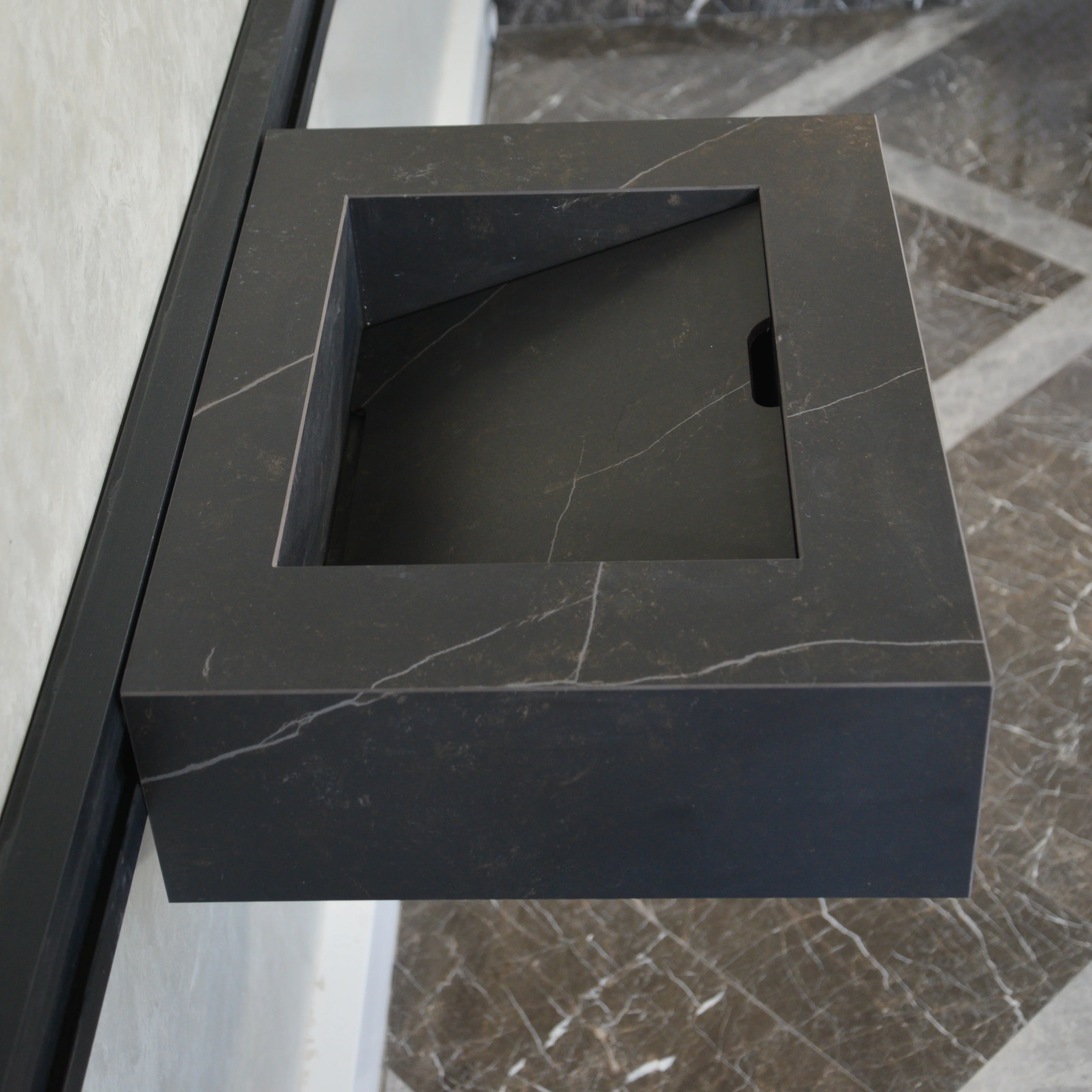 HANDCRAFTED DEKTON KELYA HIGH ENGINEERED PORCELAIN SINK (ES-035) - Image 3