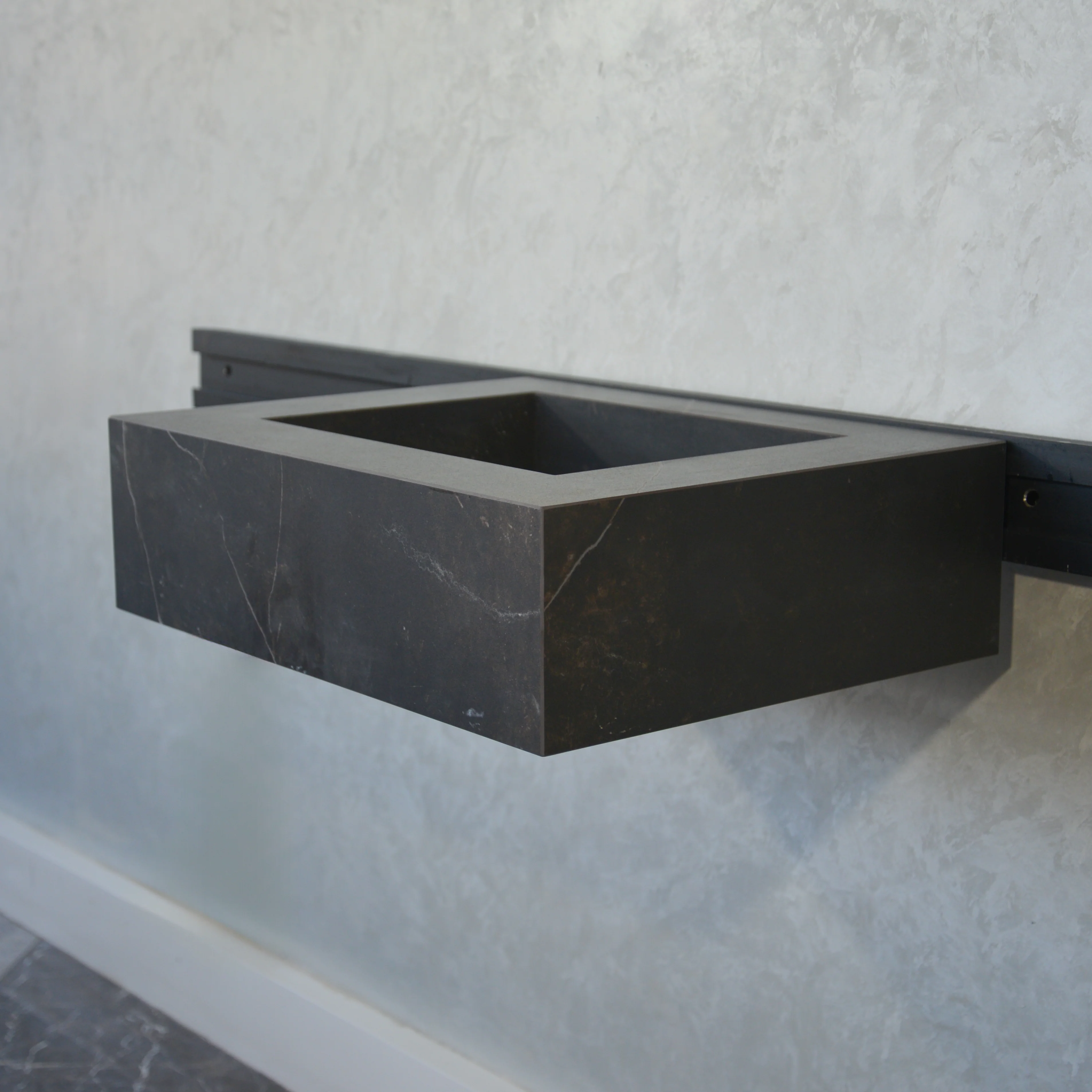HANDCRAFTED DEKTON KELYA HIGH ENGINEERED PORCELAIN SINK (ES-035) - Image 5