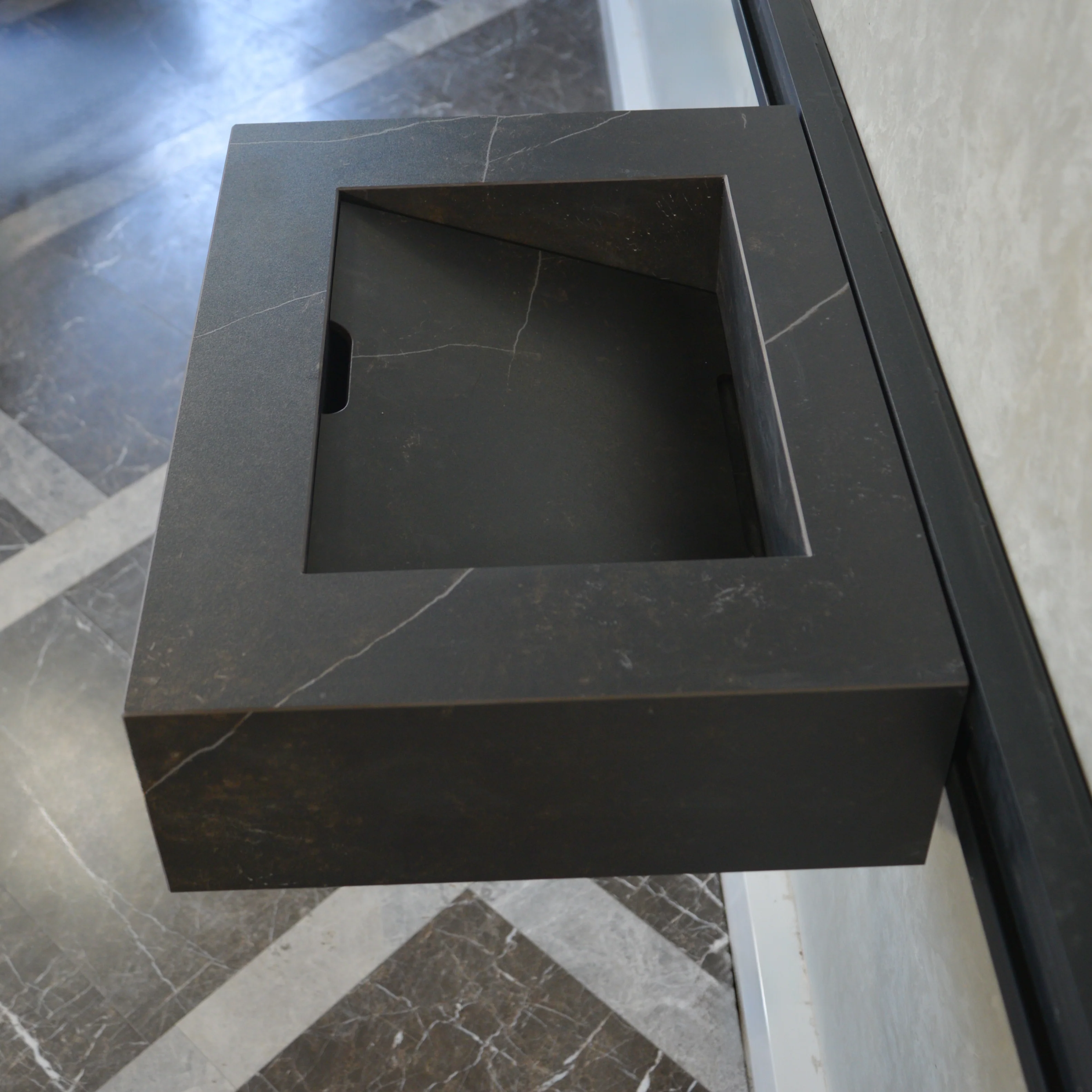 HANDCRAFTED DEKTON KELYA HIGH ENGINEERED PORCELAIN SINK (ES-035) - Image 6