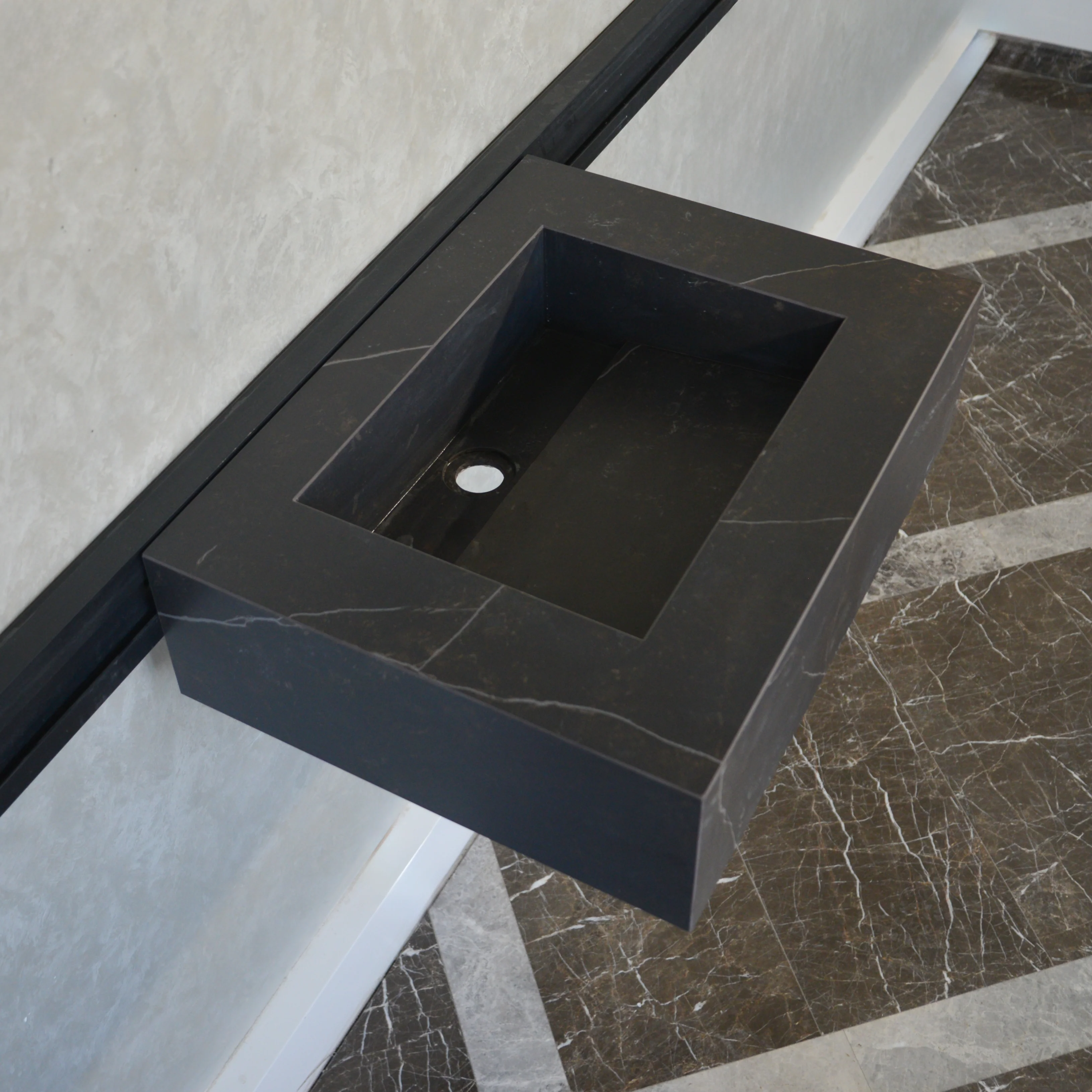 HANDCRAFTED DEKTON KELYA HIGH ENGINEERED PORCELAIN SINK (ES-035) - Image 8